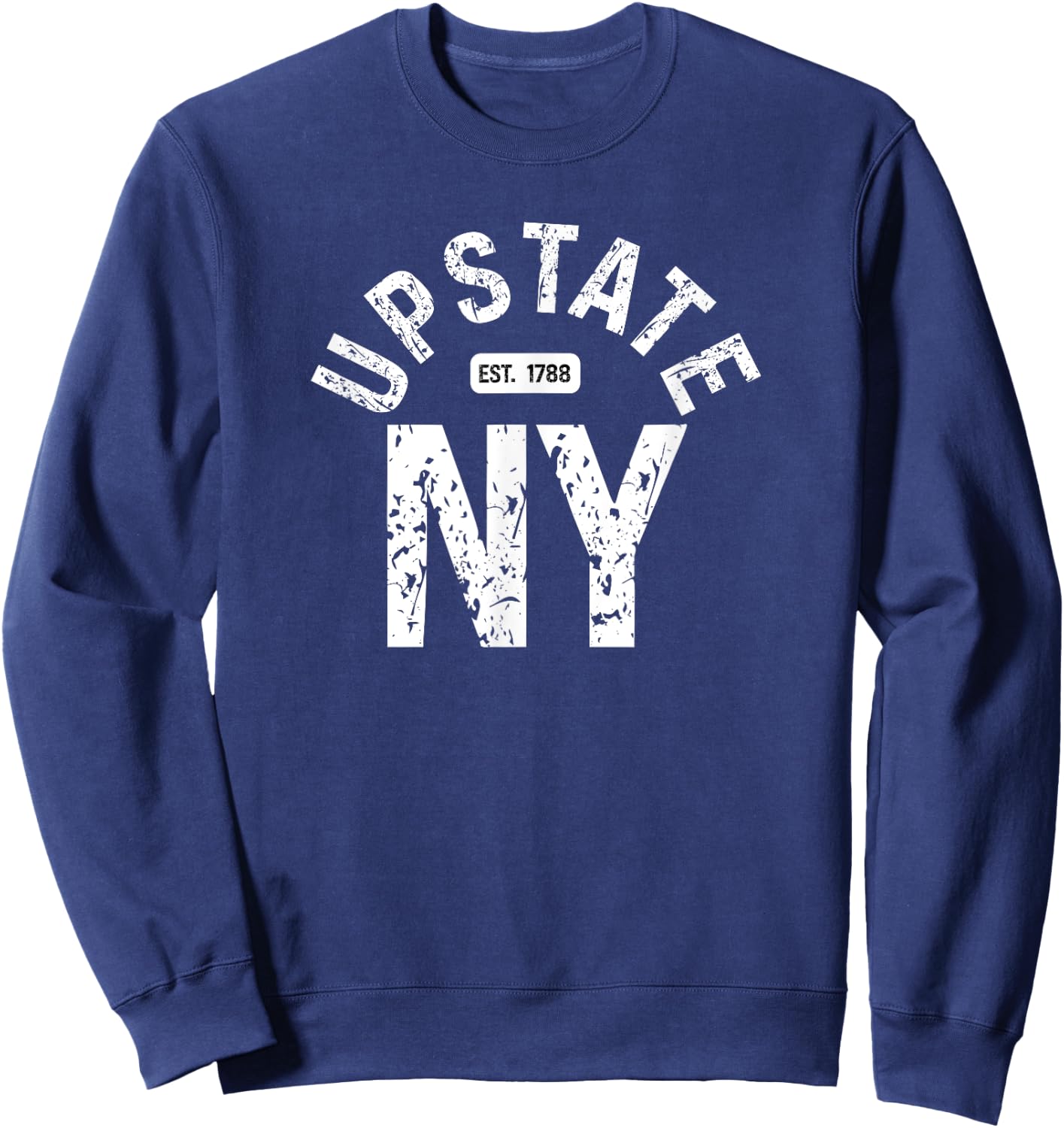Upstate NY Est 1788 Sweatshirt - Sweatshirt | Navy