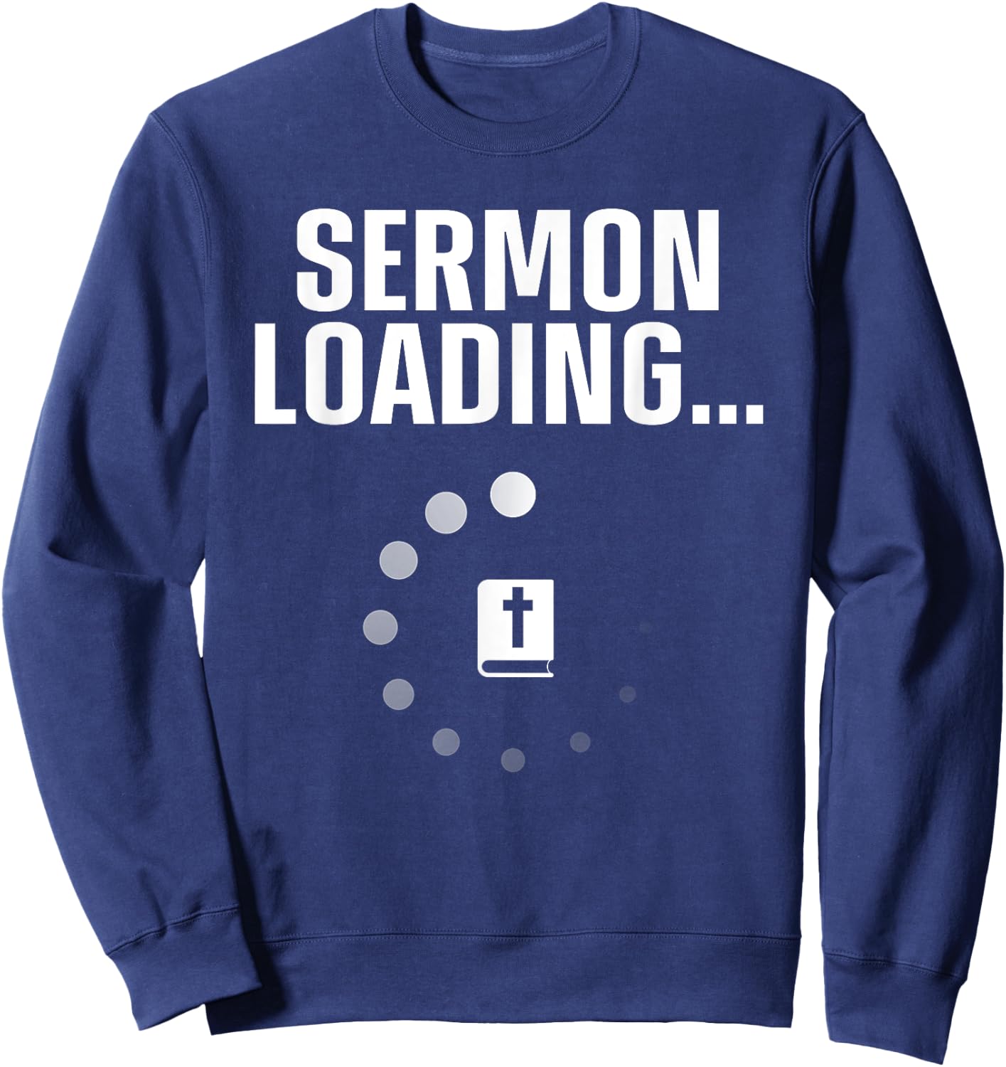 Best Pastor Appreciation Art For Religious Minister Preacher Sweatshirt - Sweatshirt | Navy