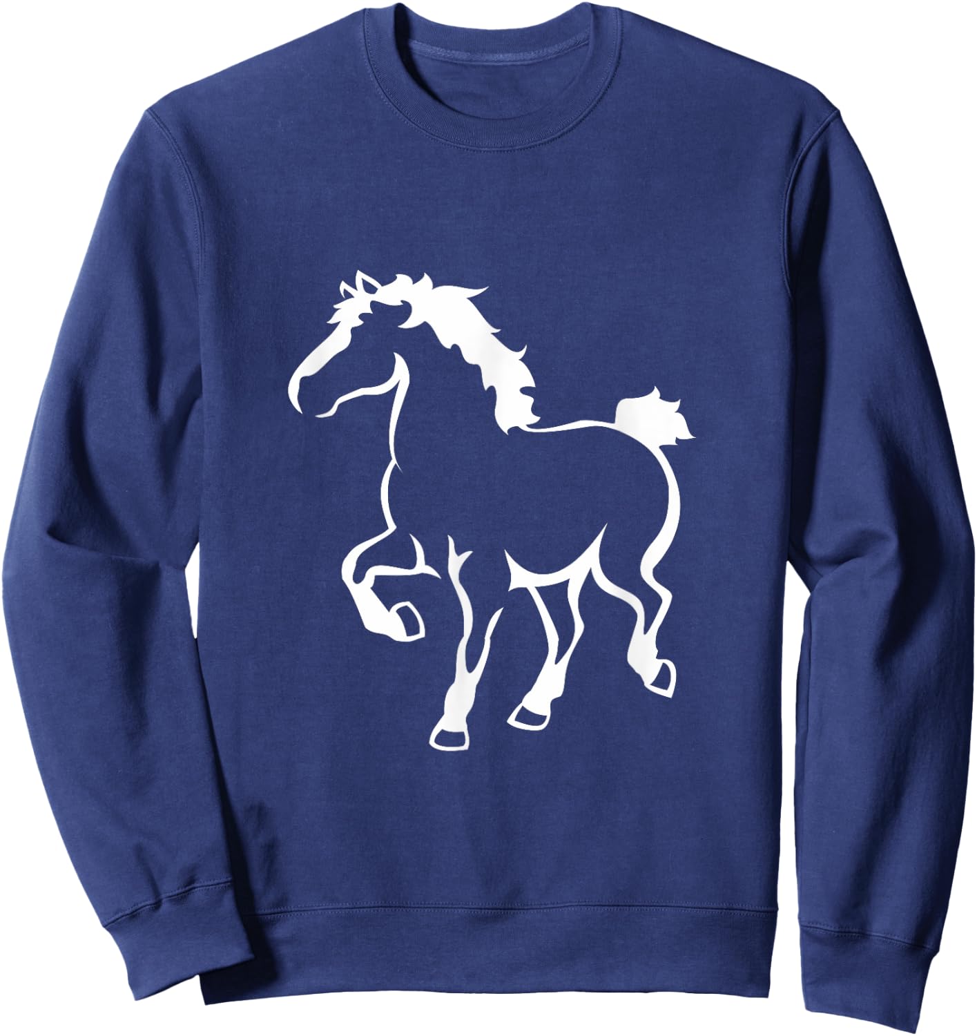 Belgian Draft Horse | Trending Draft Horse Equestrian Sweatshirt - Sweatshirt | Navy