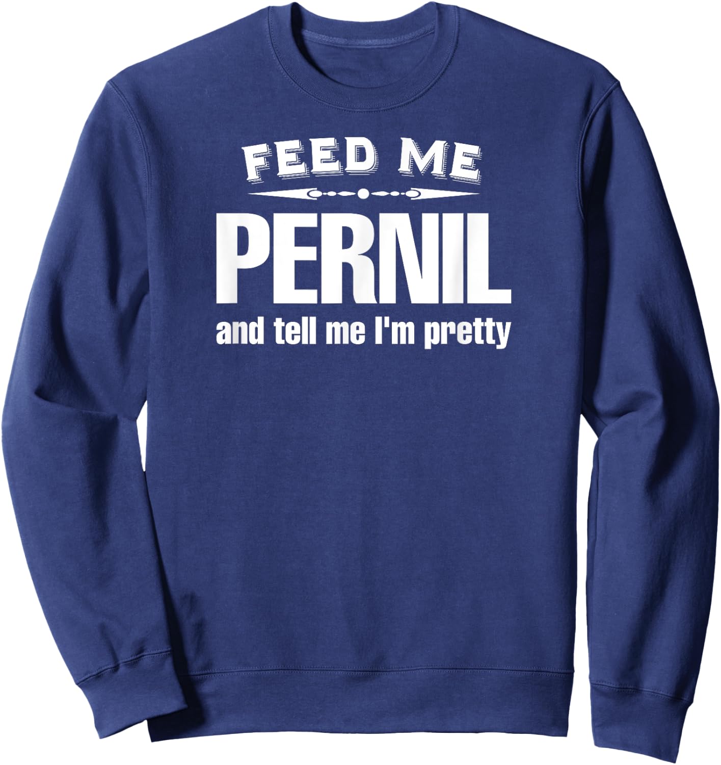 Funny Pernil Lover | Meat, Barbecue & BBQ Joke Sweatshirt - Sweatshirt | Navy