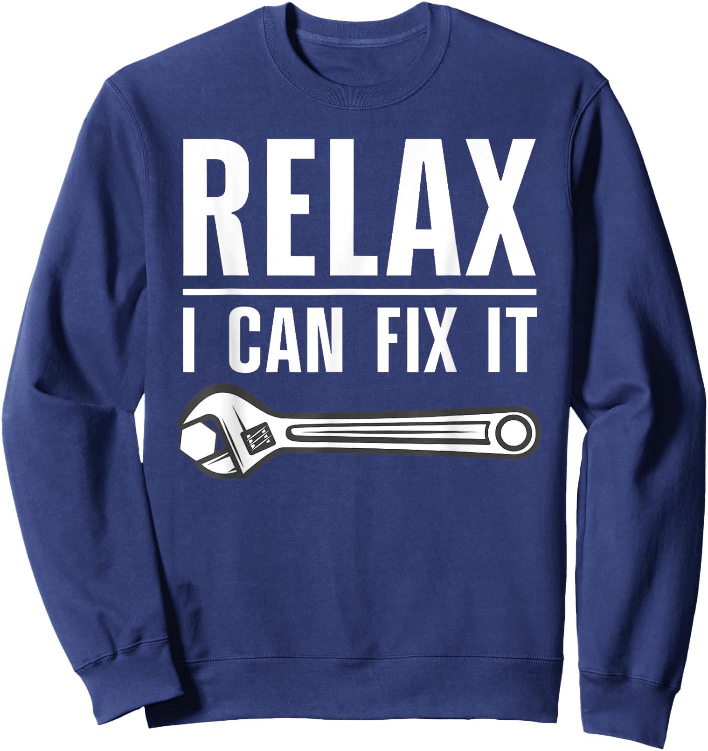 Funny Handyman Design Women Handyman Repair Tools Sweatshirt - Sweatshirt | Navy