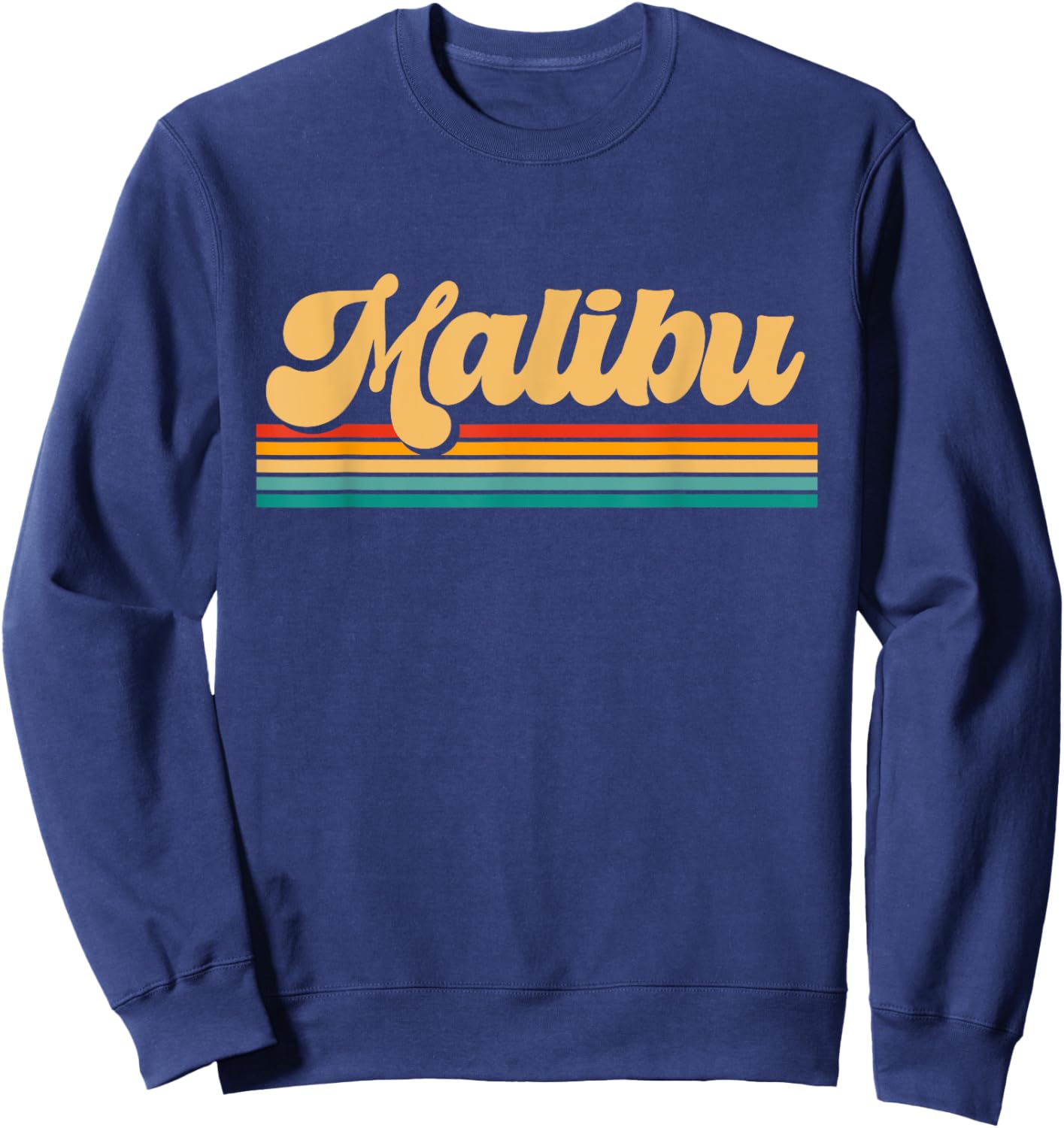 Malibu California Sweatshirt - Sweatshirt | Navy