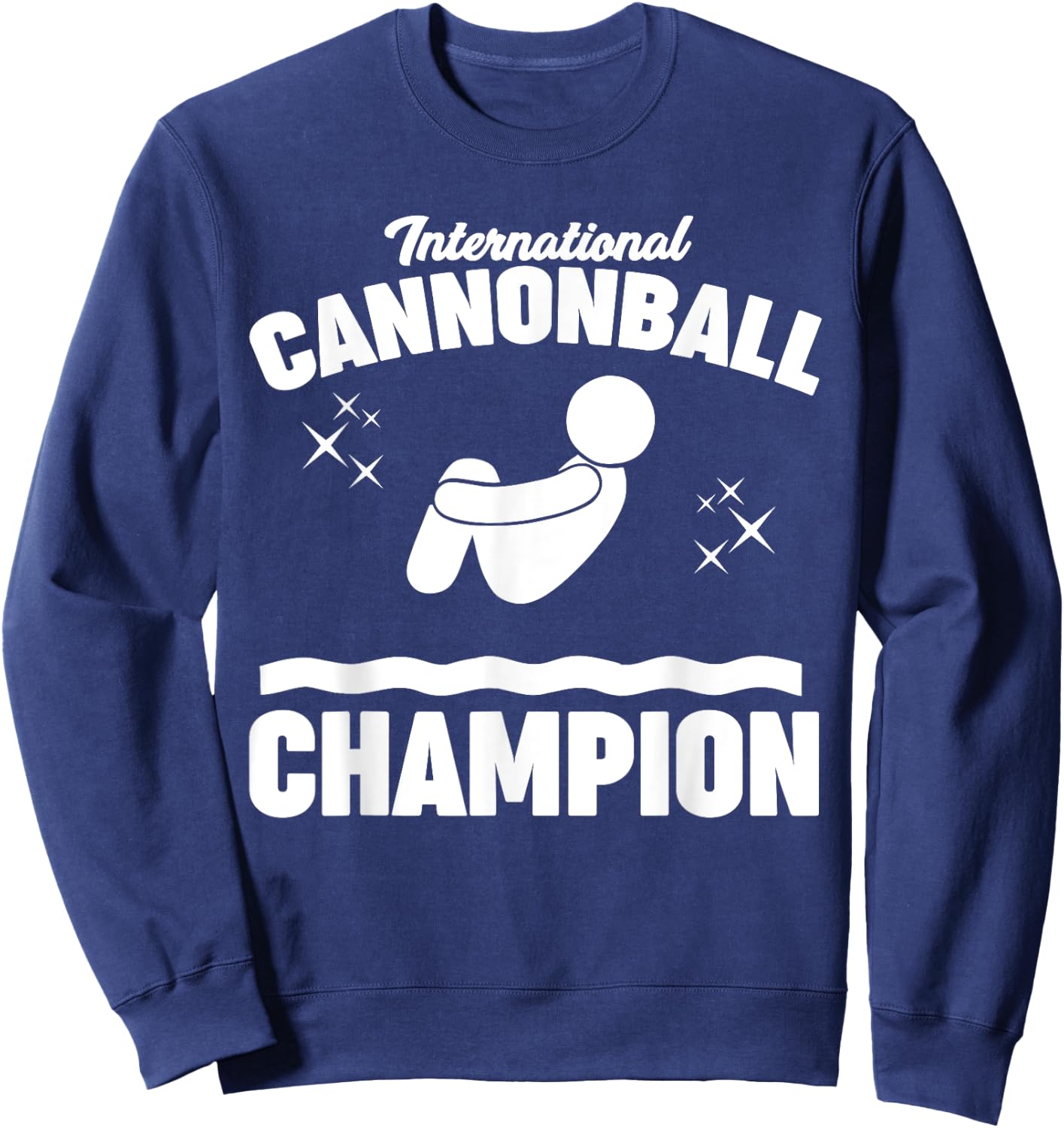 International Cannonball Champion Sweatshirt - Sweatshirt | Navy