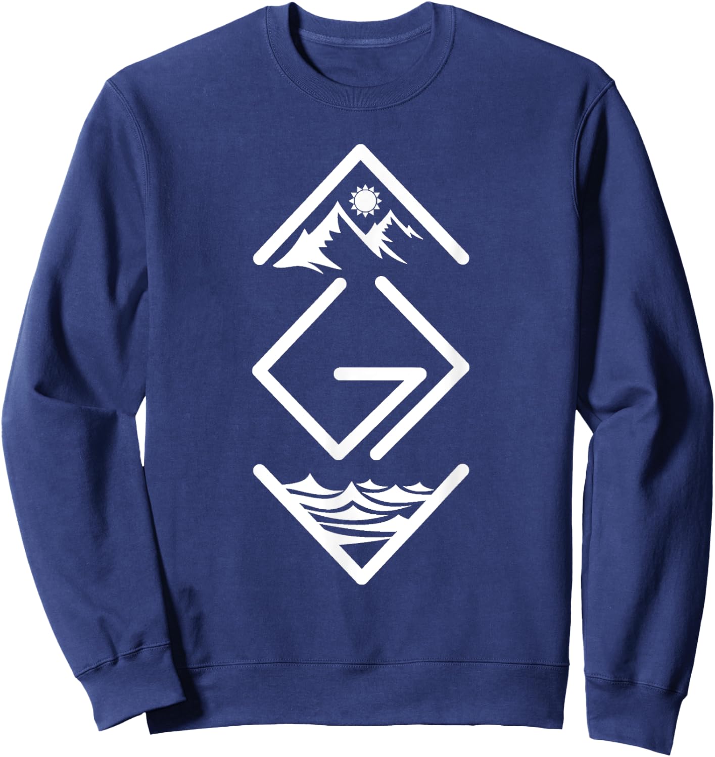 God Is Greater Than The Highs And Lows; Ups And Downs Sweatshirt - Sweatshirt | Navy