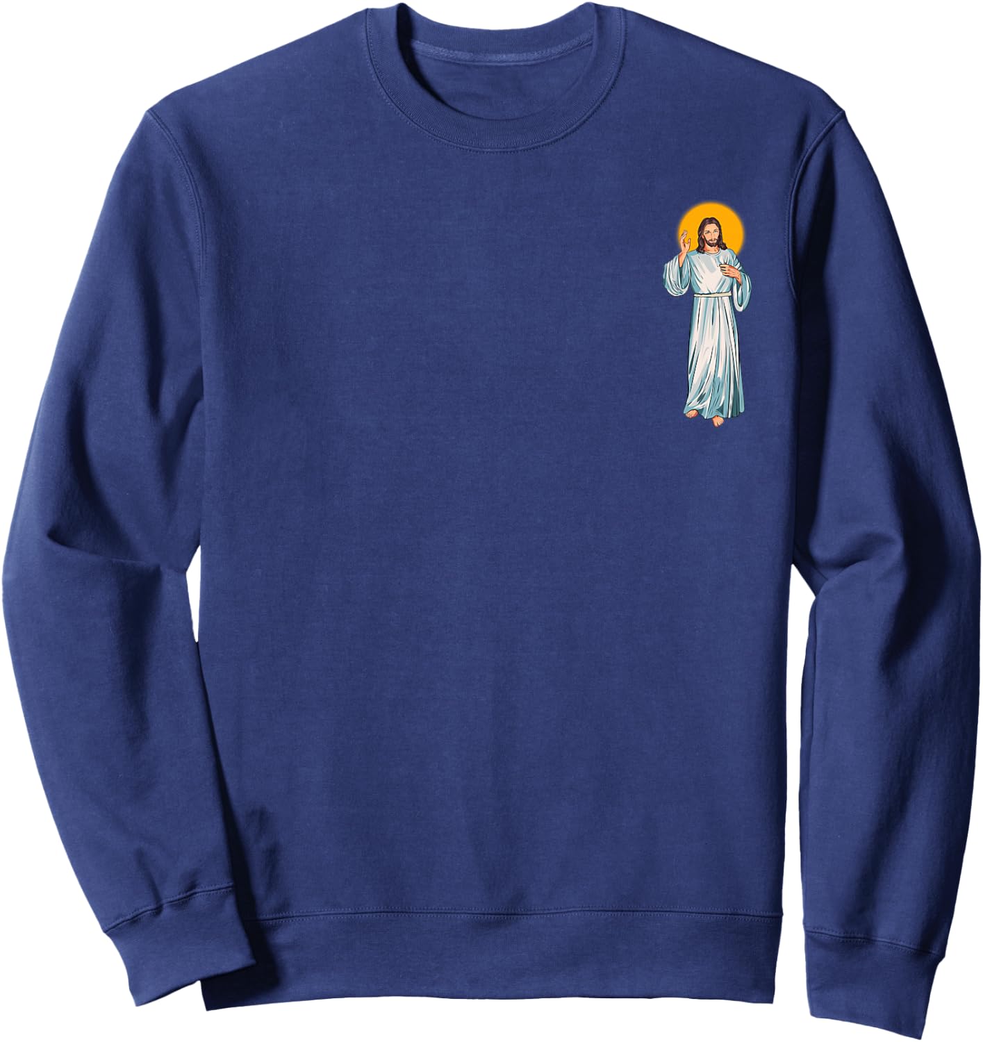 Divine Mercy of JESUS CHRIST Sweatshirt - Sweatshirt | Navy
