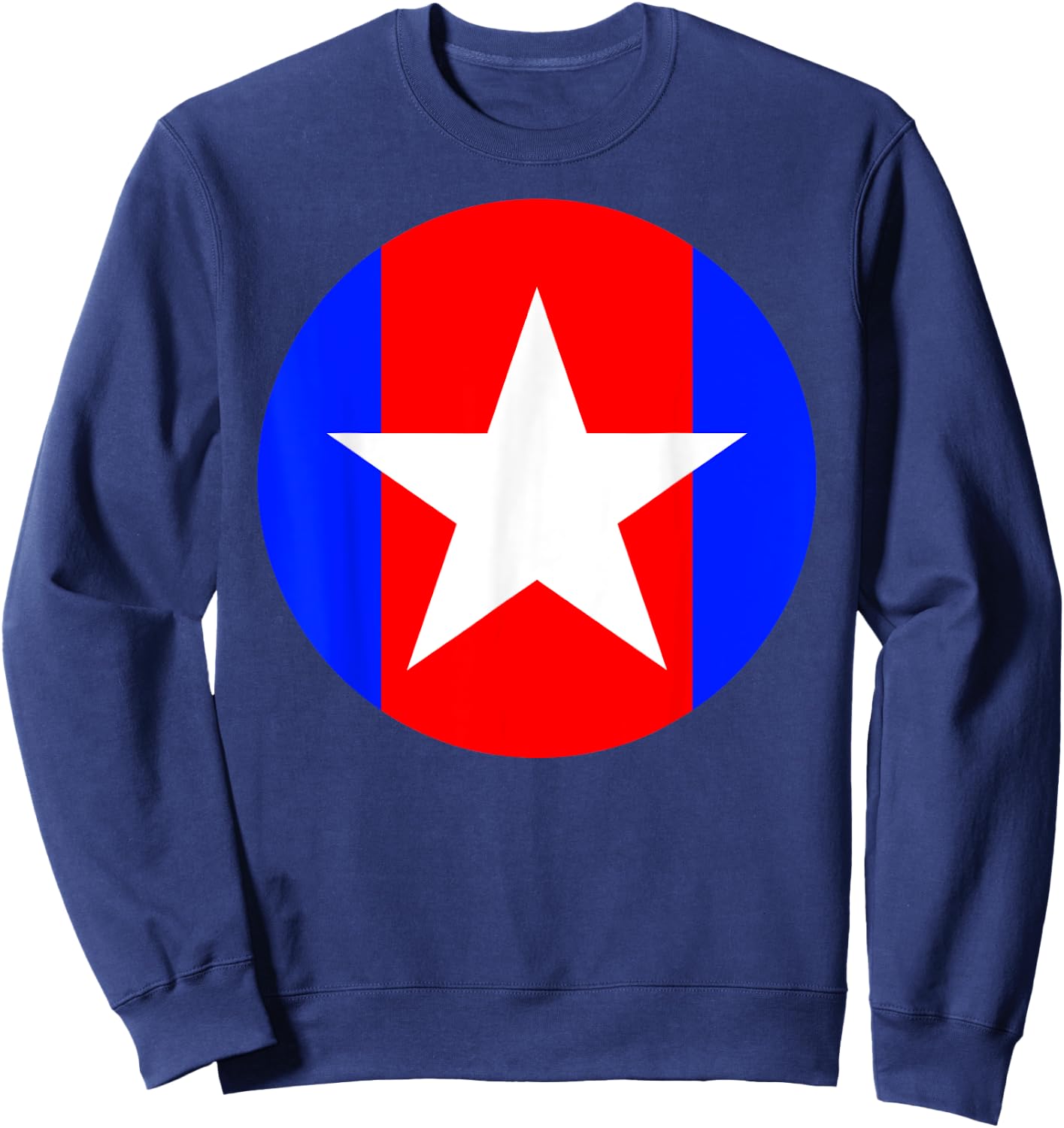 Funny Nerdy Captain Sweatpants Retro Comic Book Fan Teacher Sweatshirt - Sweatshirt | Navy