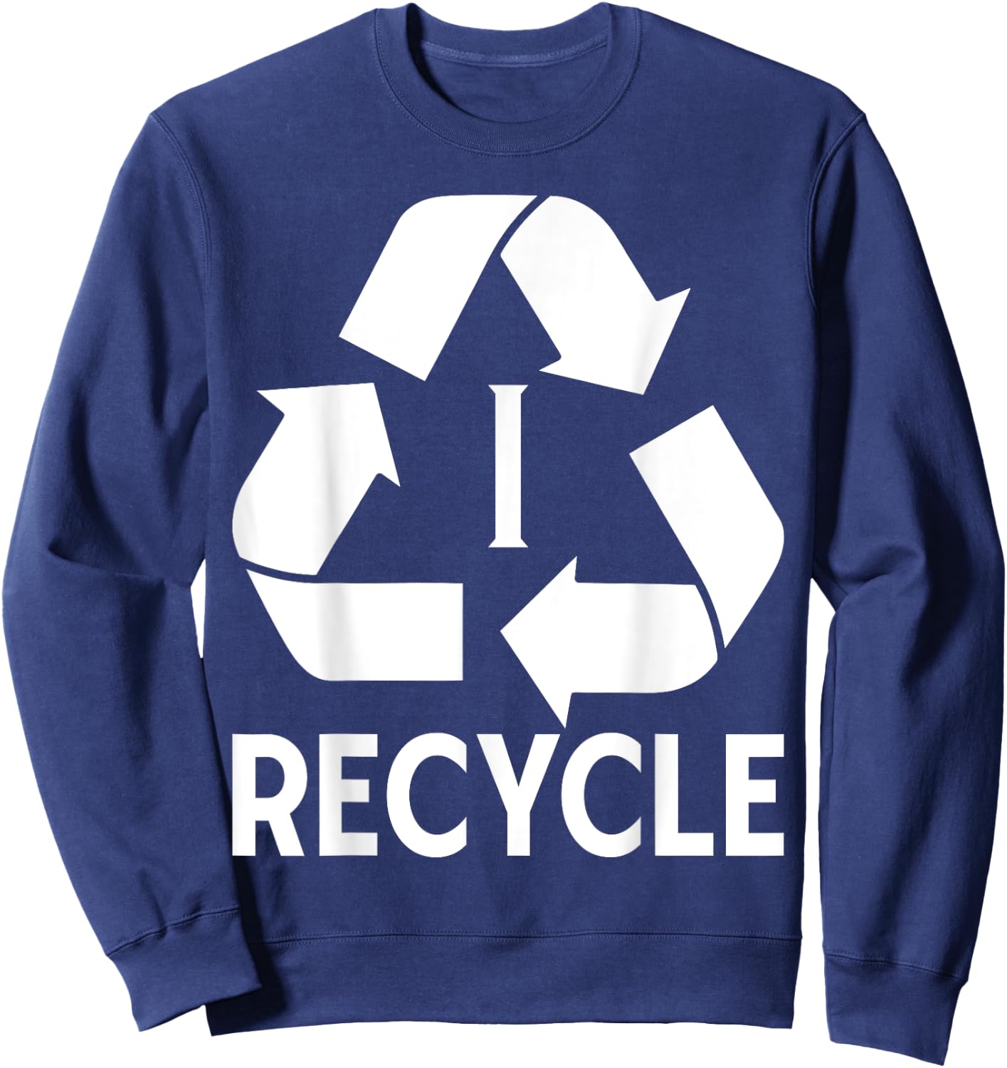 I Recycle Sweatshirt - Sweatshirt | Navy