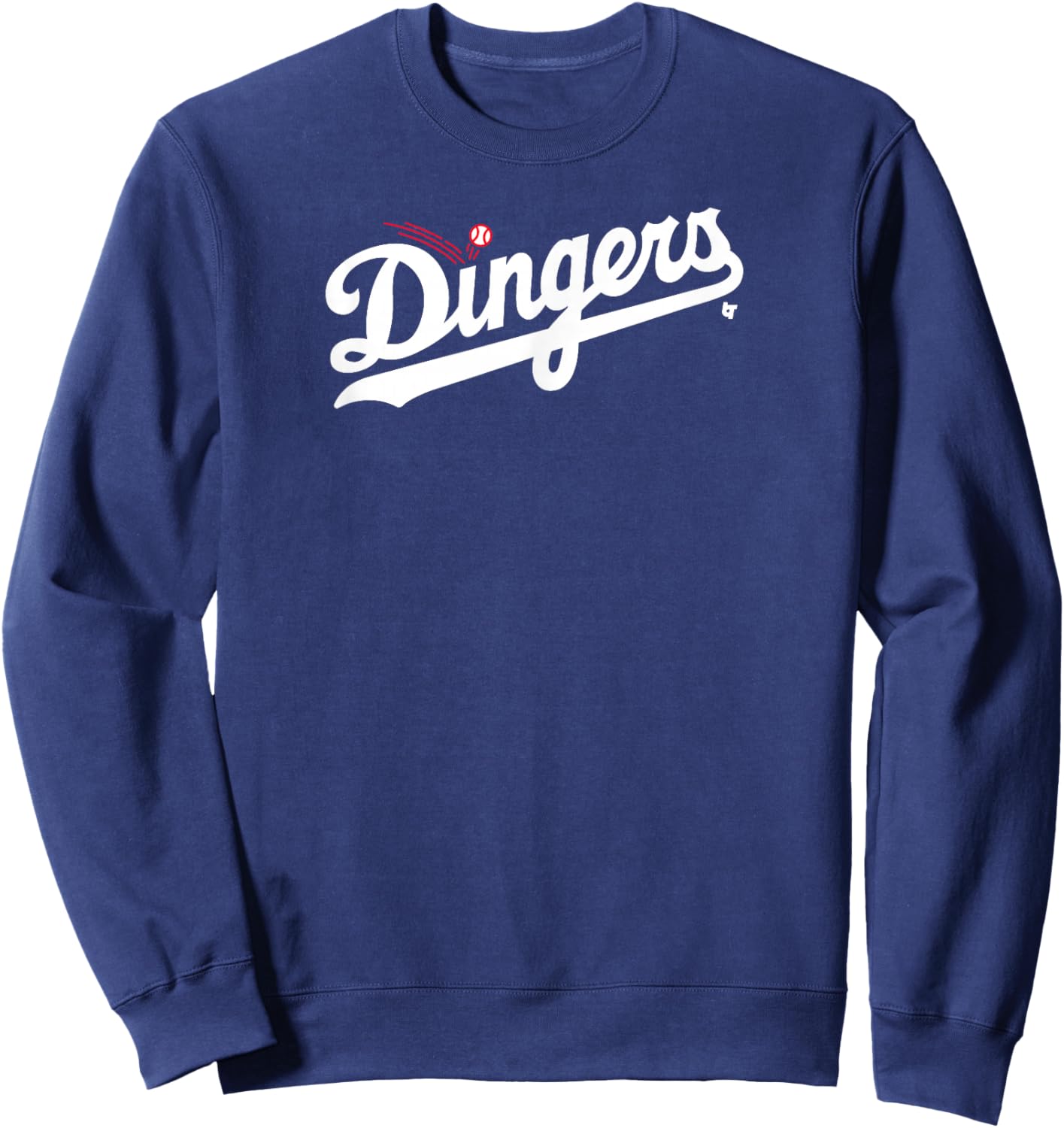 Dingers - Los Angeles Baseball Sweatshirt - Sweatshirt | Navy
