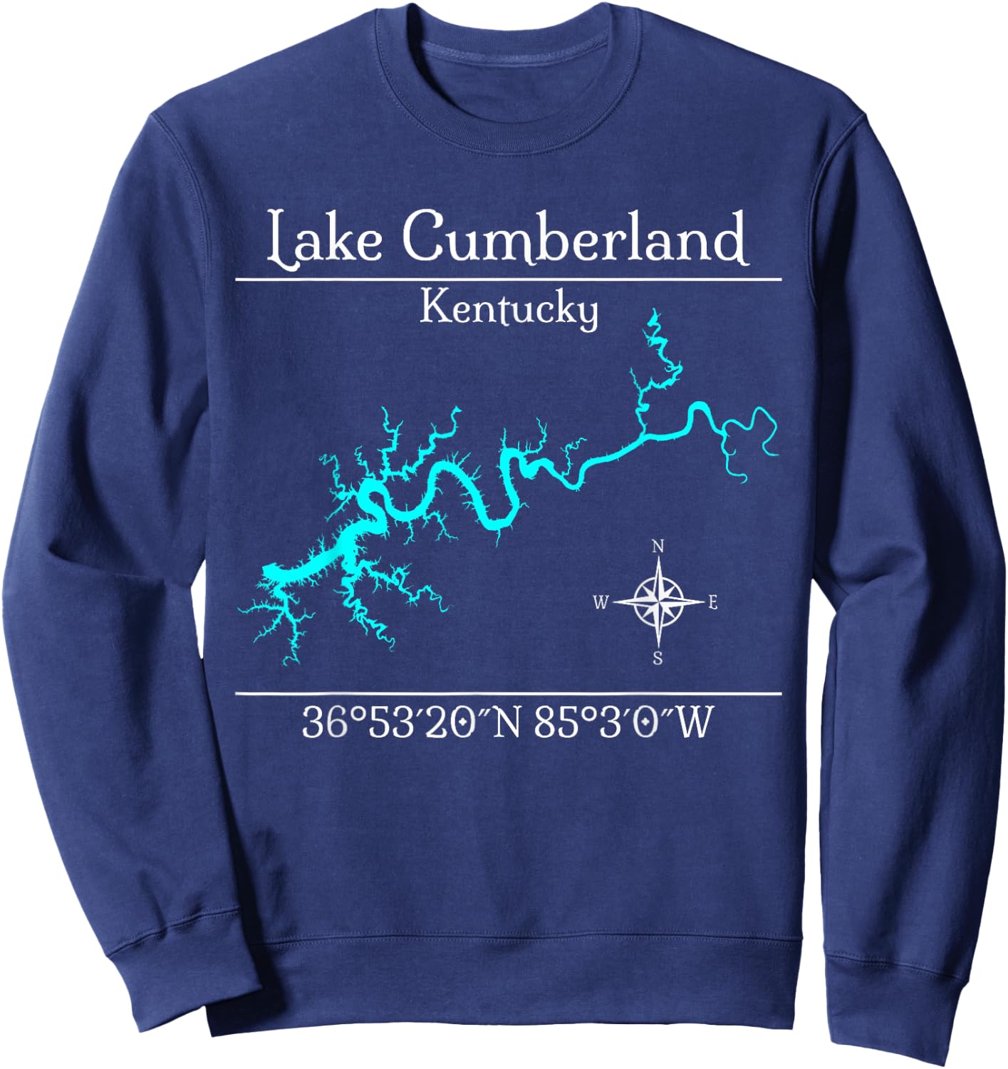 Lake Cumberland, Kentucky Sweatshirt - Sweatshirt | Navy