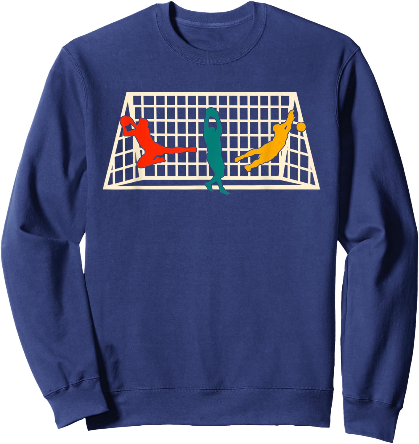 Goalie Goalkeeper Soccer Player Sport Team Keeper Goaltender Sweatshirt - Sweatshirt | Navy