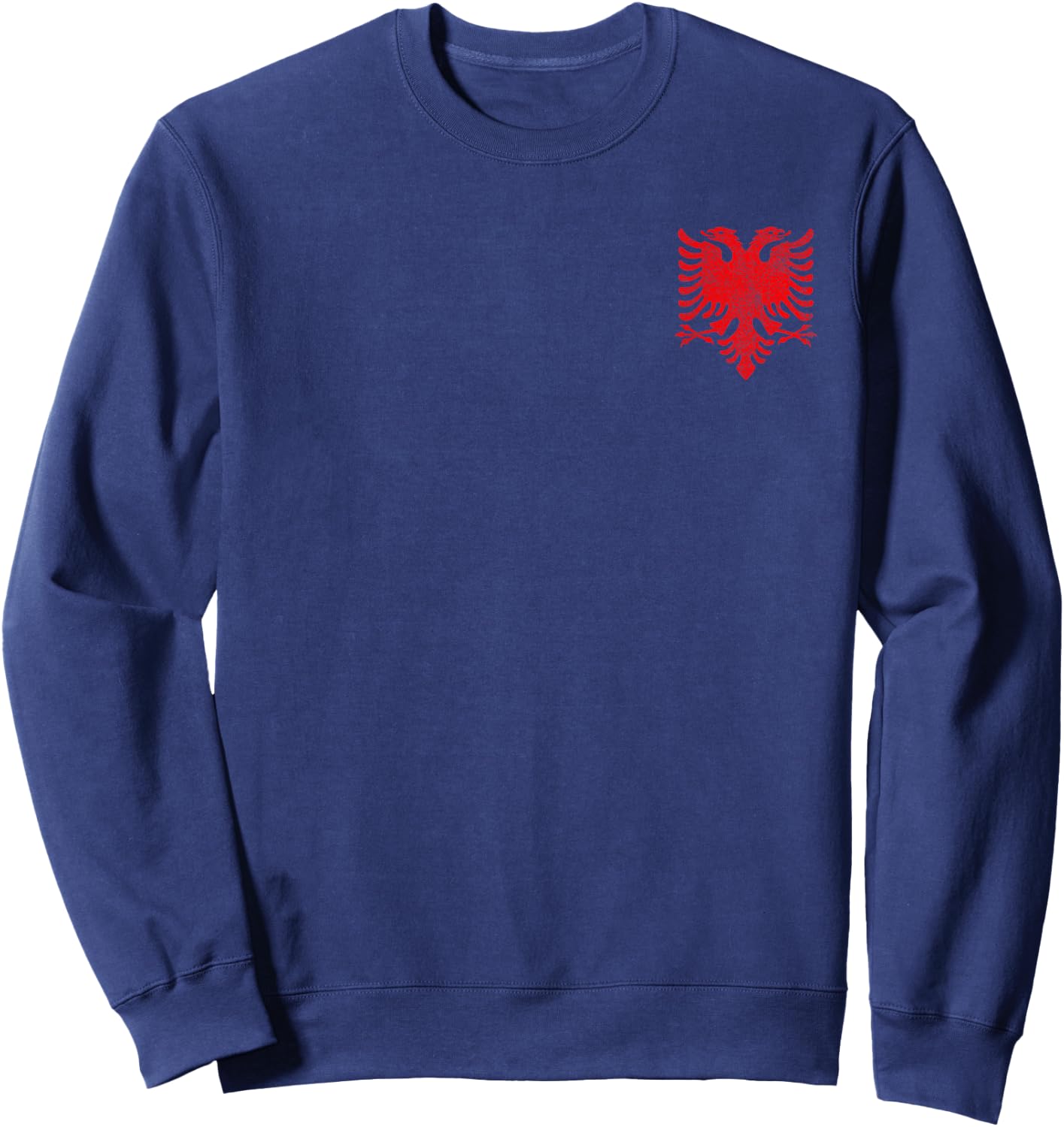 Albania National Flag Albanian Eagle Tirana Sweatshirt - Sweatshirt | Navy