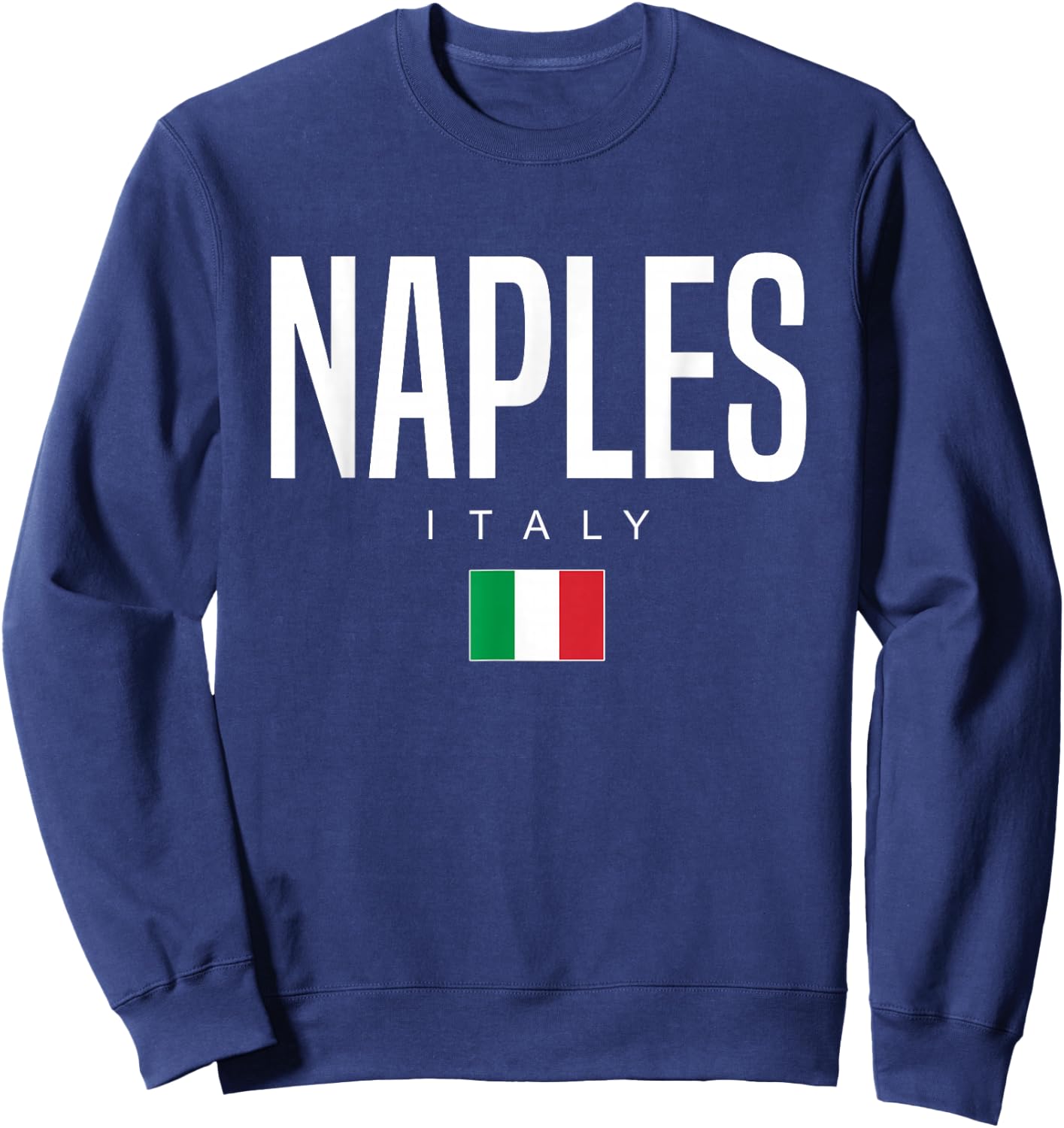 Naples Italy Sweatshirt - Sweatshirt | Navy