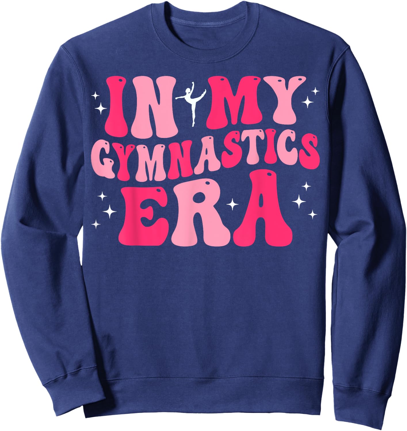 In My Gymnastics Era Funny Gymnast Gymnastic Sweatshirt - Sweatshirt | Navy