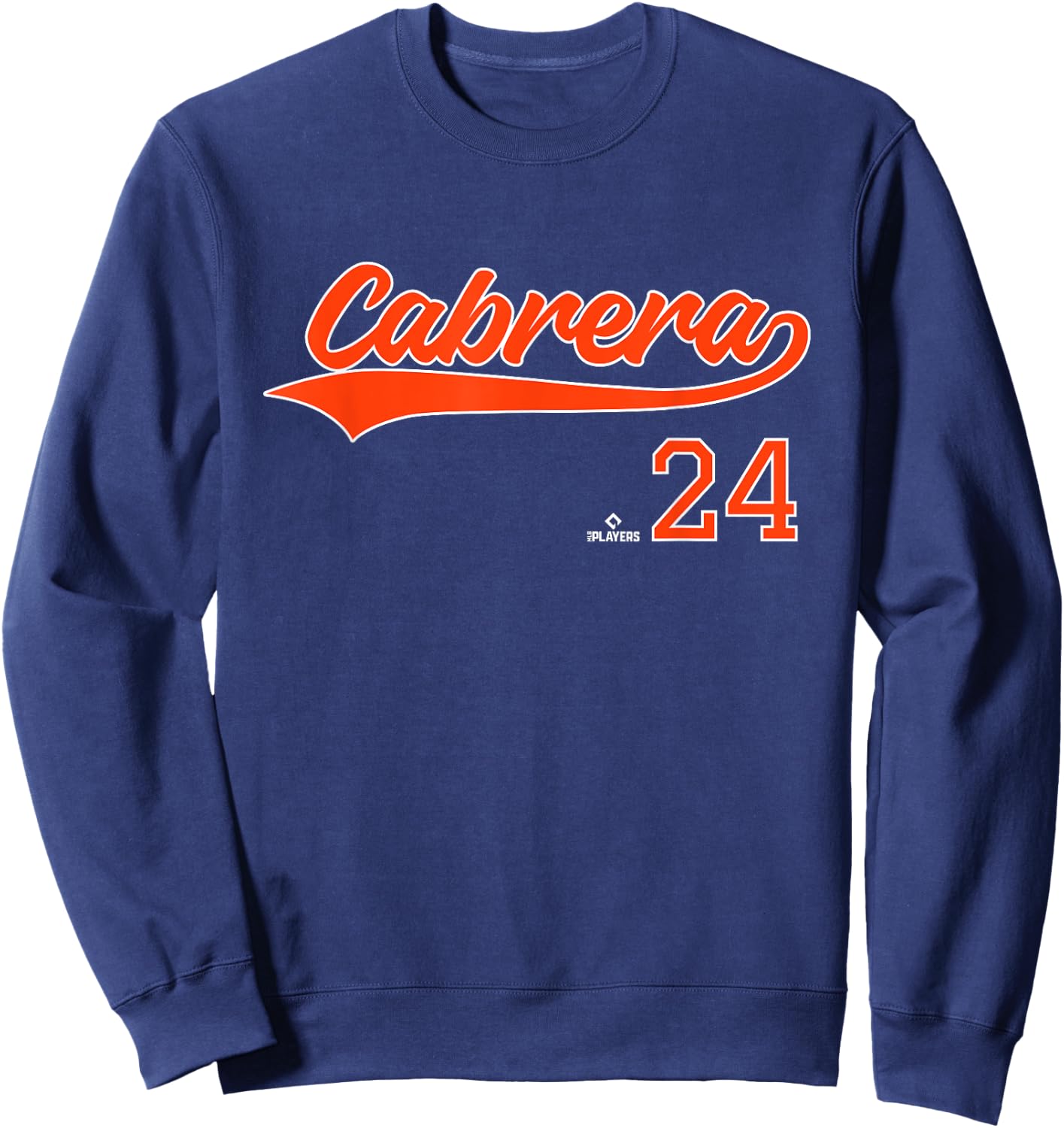 Vintage Gameday Miguel Cabrera Detroit MLBPA Sweatshirt - Sweatshirt | Navy