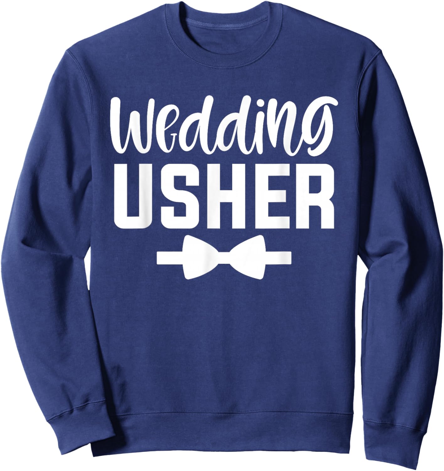Wedding Usher Golden Wedding Anniversary Sweatshirt - Sweatshirt | Navy