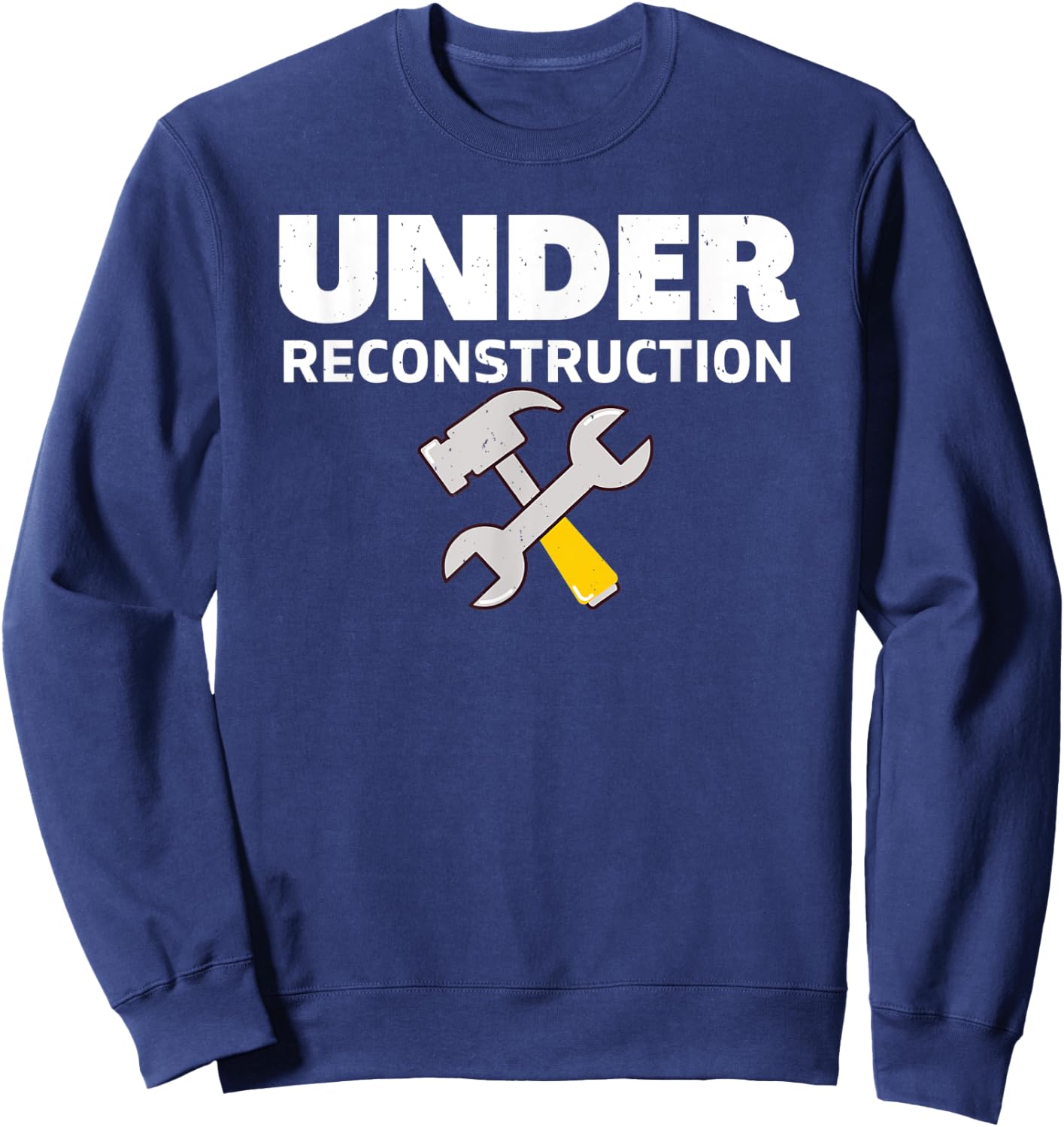 Under Reconstruction Sweatshirt - Sweatshirt | Navy