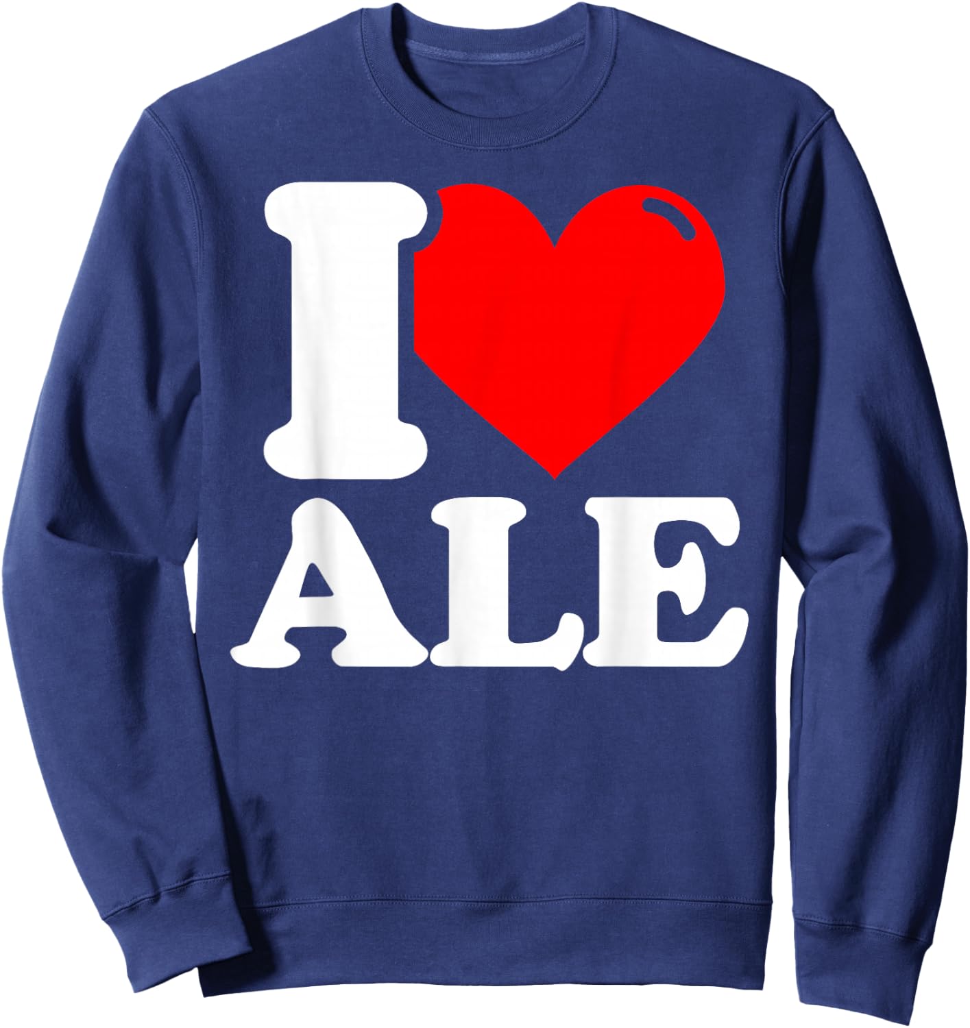 I love Ale Sweatshirt - Sweatshirt | Navy