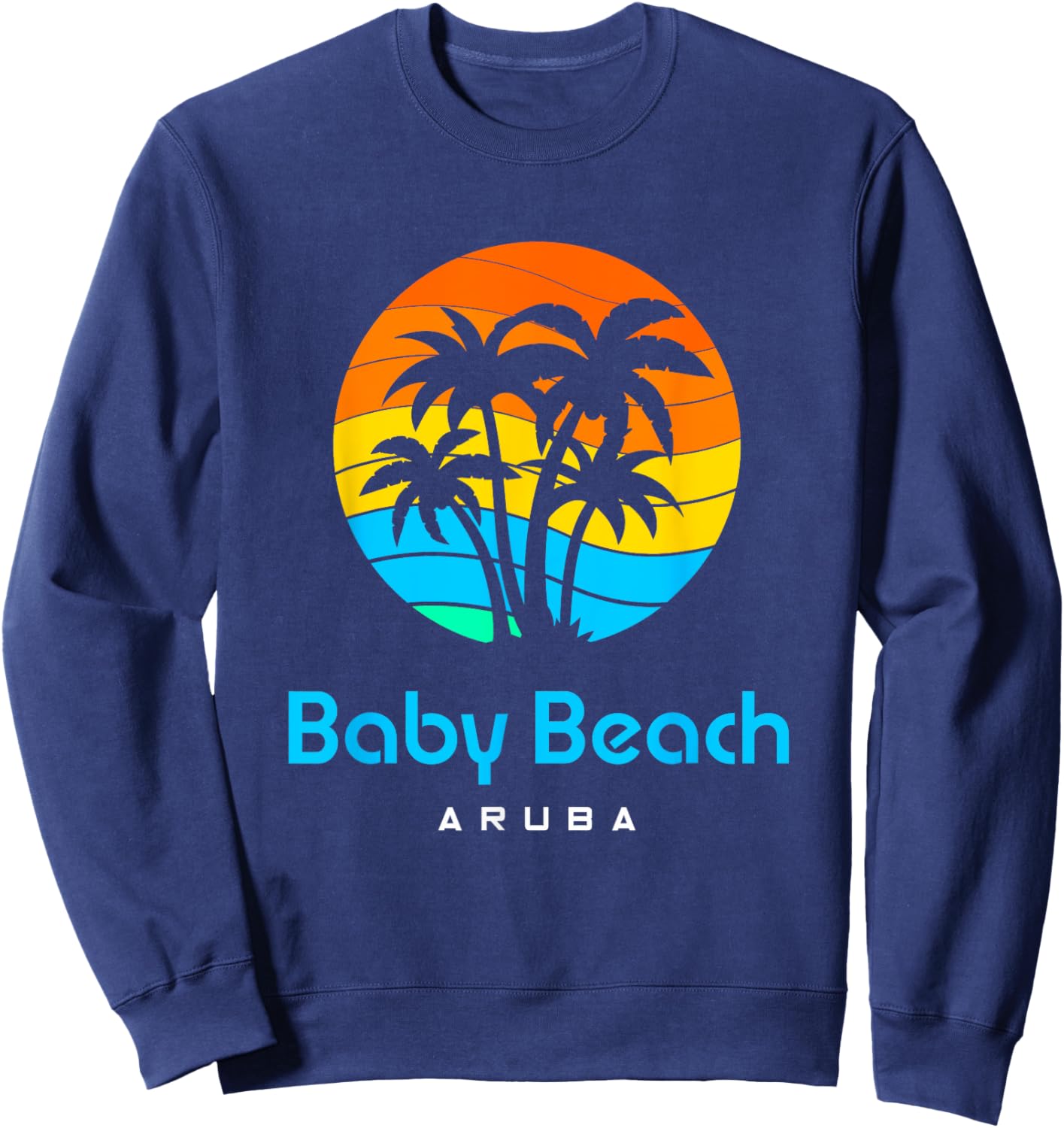 Baby Beach Aruba Sweatshirt - Sweatshirt | Navy