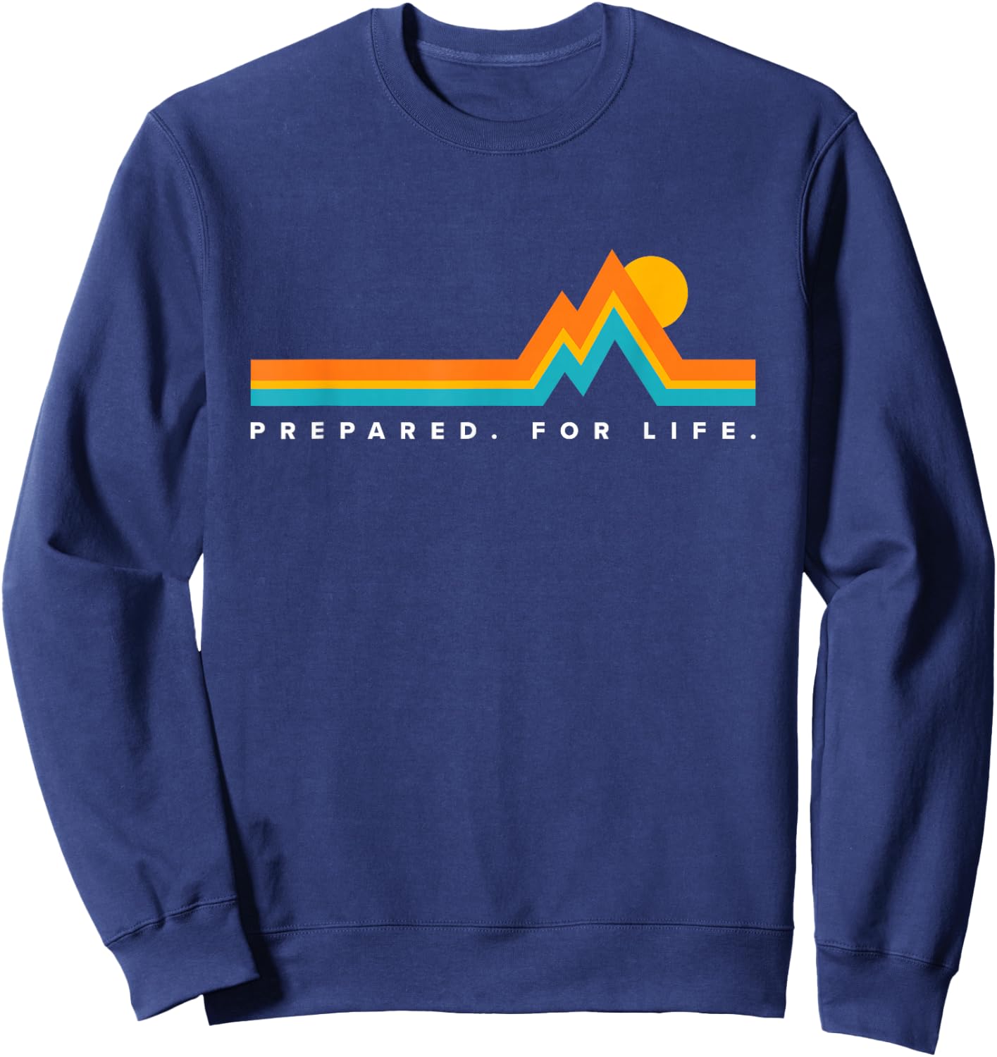 Prepared for Life/Mountains Small Sweatshirt - Sweatshirt | Navy