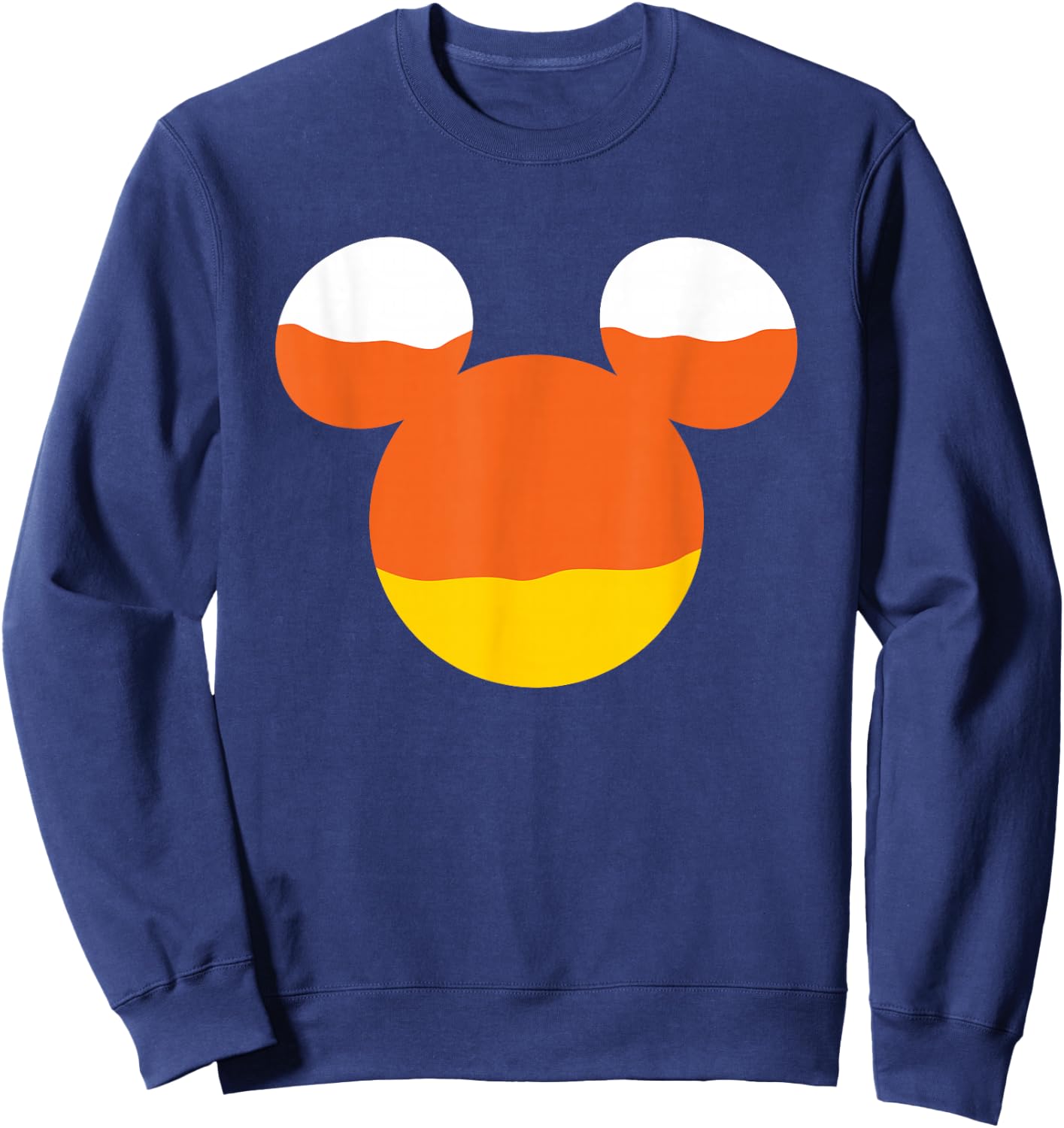 Disney - Halloween Candy Corn Mickey Sweatshirt - Sweatshirt | Navy
