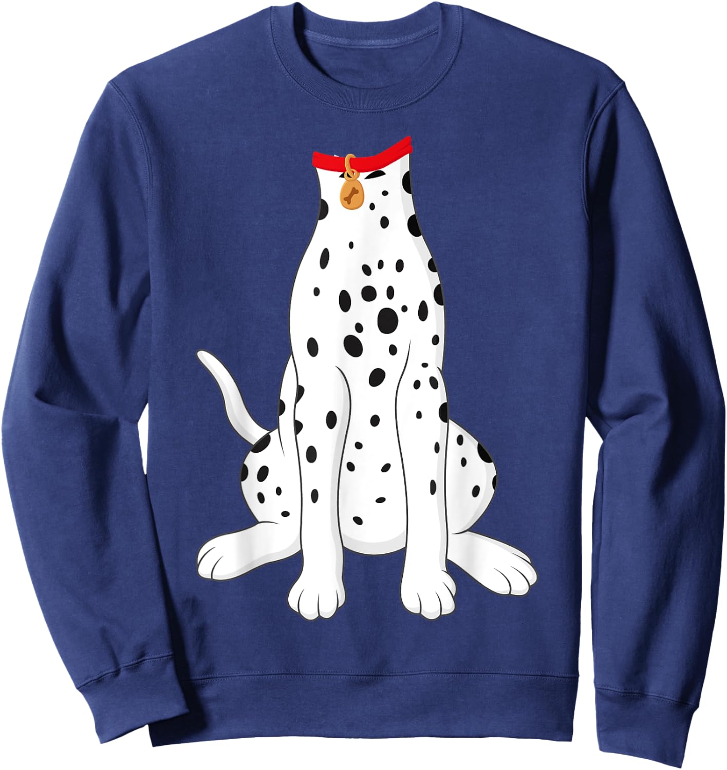 Dalmatian Dalmatian Costume Shirt Sweatshirt - Sweatshirt | Navy