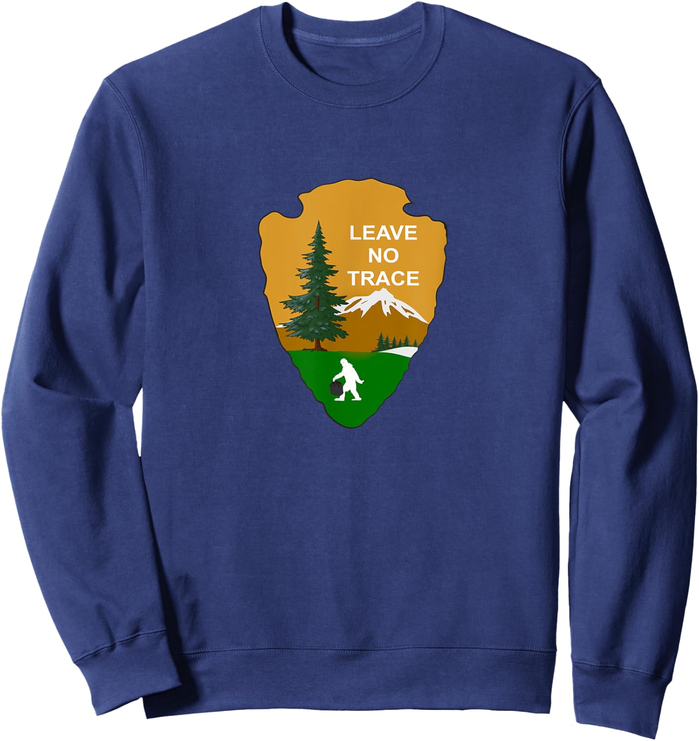 Leave No Trace National Parks Edition Sweatshirt - Sweatshirt | Navy