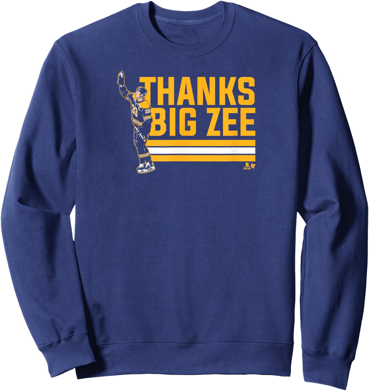 Zdeno Chara - Thanks Big Zee - Boston Hockey Sweatshirt - Sweatshirt | Navy