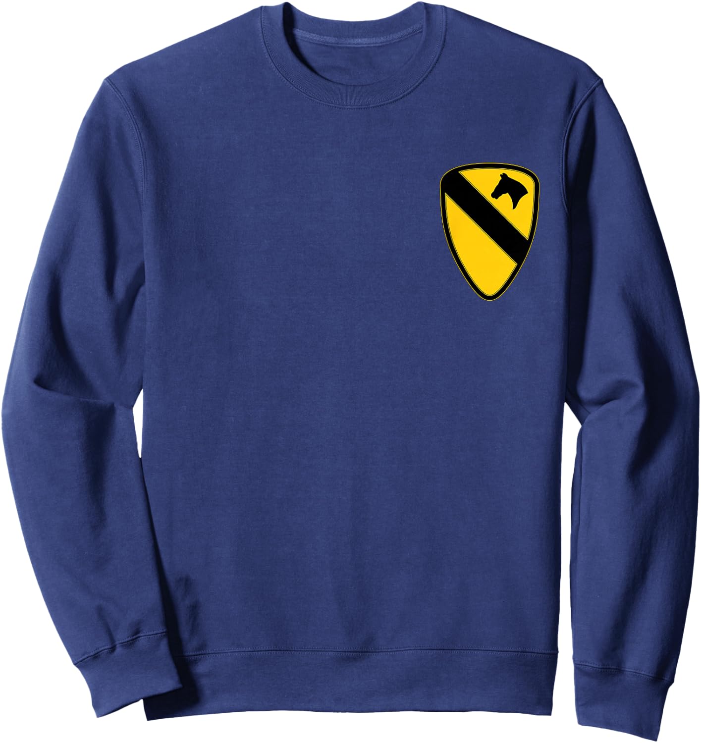 1st Cavalry Division Army First Team Fort Hood Us Usa Sweatshirt - Sweatshirt | Navy