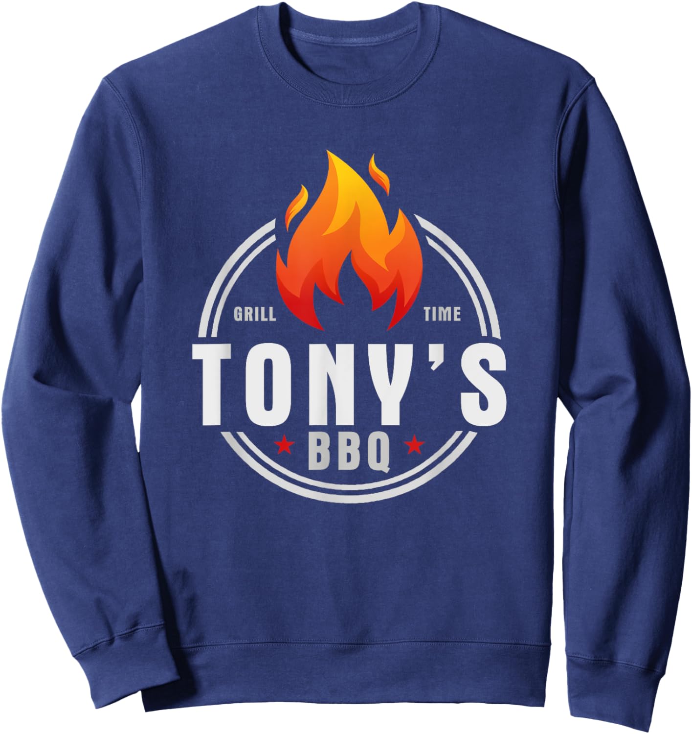 Tony's BBQ Sweatshirt - Sweatshirt | Navy