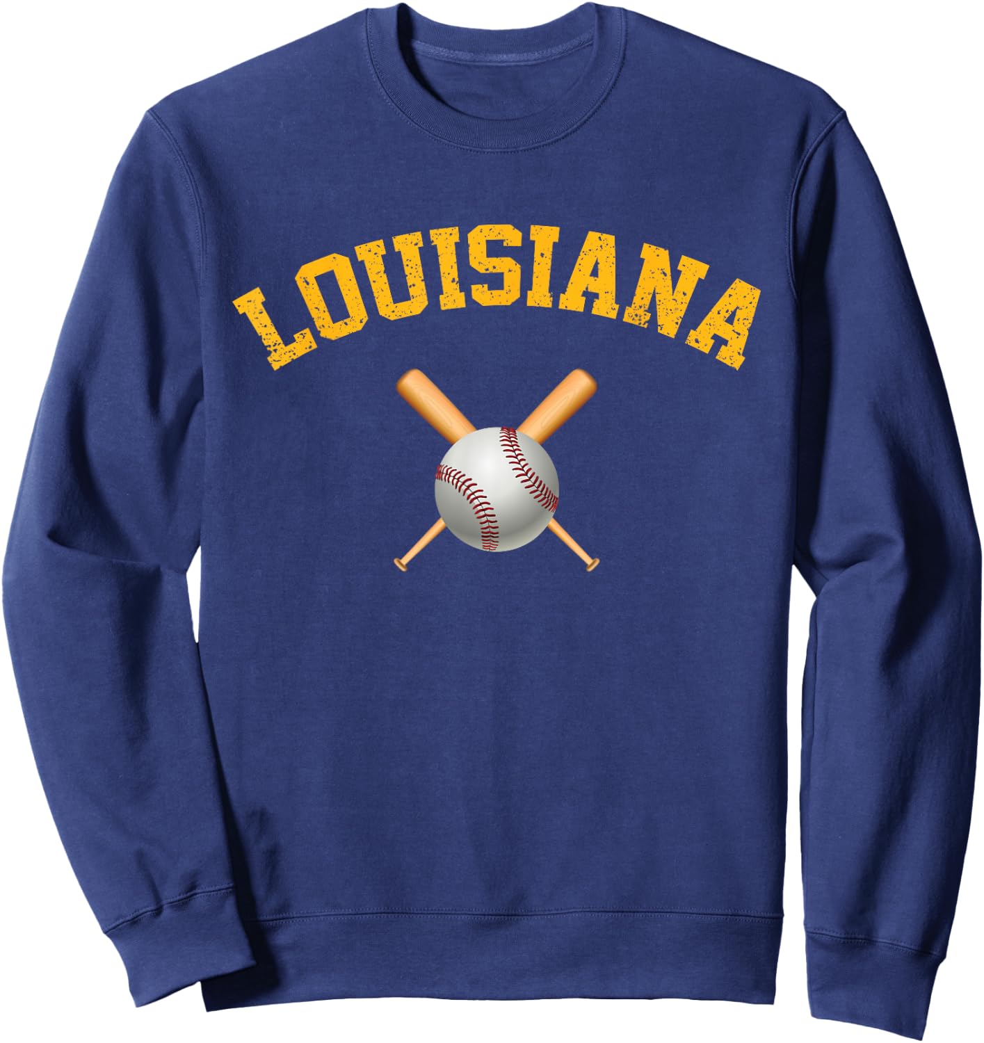 Louisiana Baseball Sweatshirt - Sweatshirt | Navy