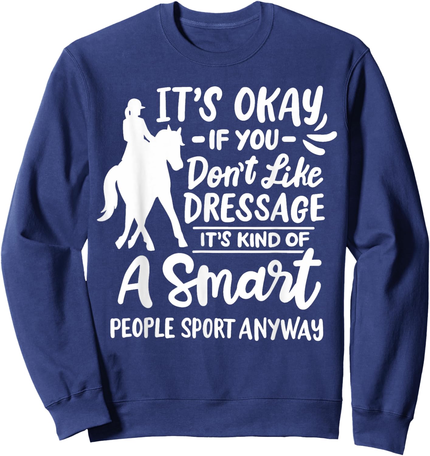 Dressage Sweatshirt - Sweatshirt | Navy