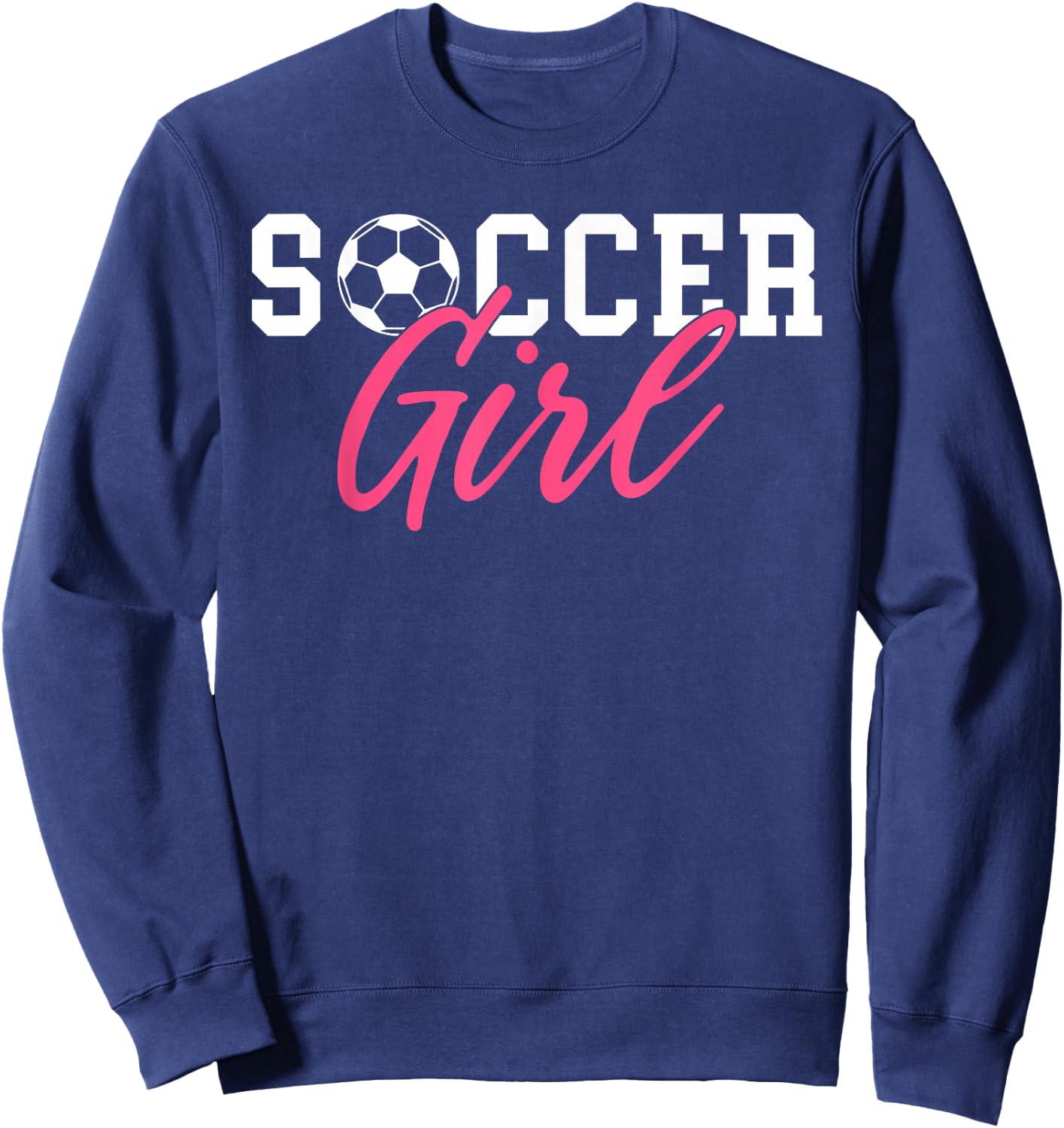 Soccer Girl Sweatshirt - Sweatshirt | Navy