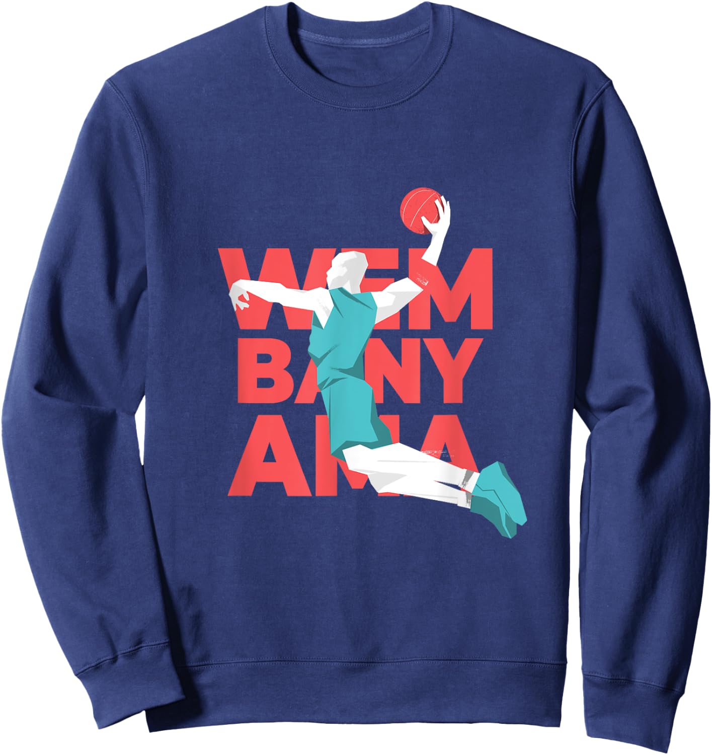 Wembanyama Basketball Amazing Gift Fan Sweatshirt - Sweatshirt | Navy