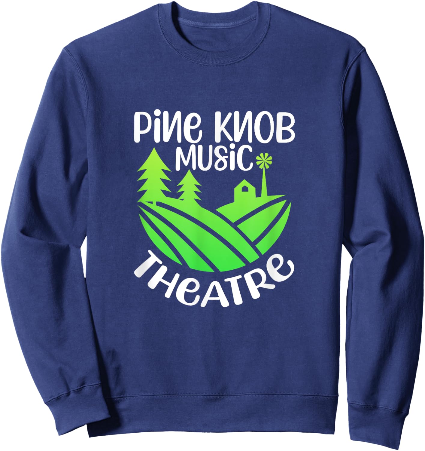 Pine Knob Music Theatre Musician Musical Sweatshirt - Sweatshirt | Navy