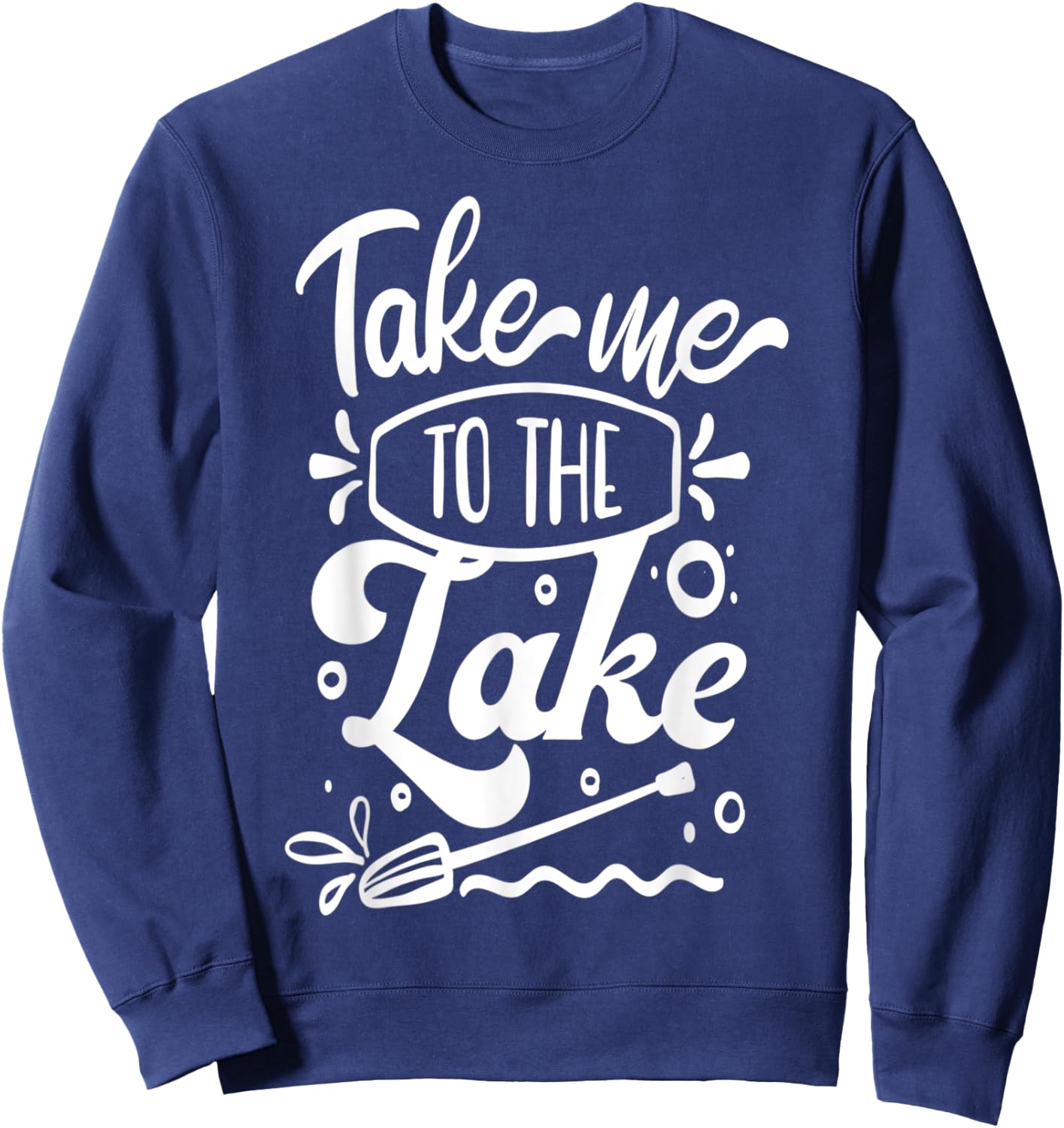 Take me to the Lake Sweatshirt - Sweatshirt | Navy