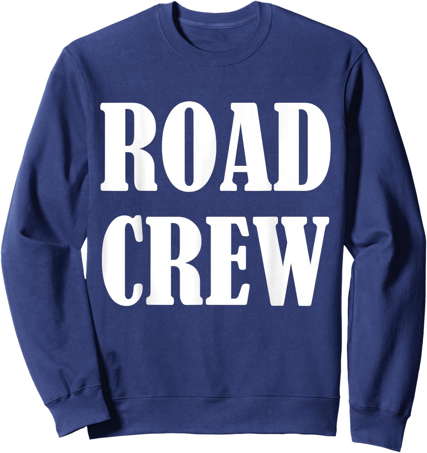 Road Worker Uniform Design - Road Crew Sweatshirt - Sweatshirt | Navy