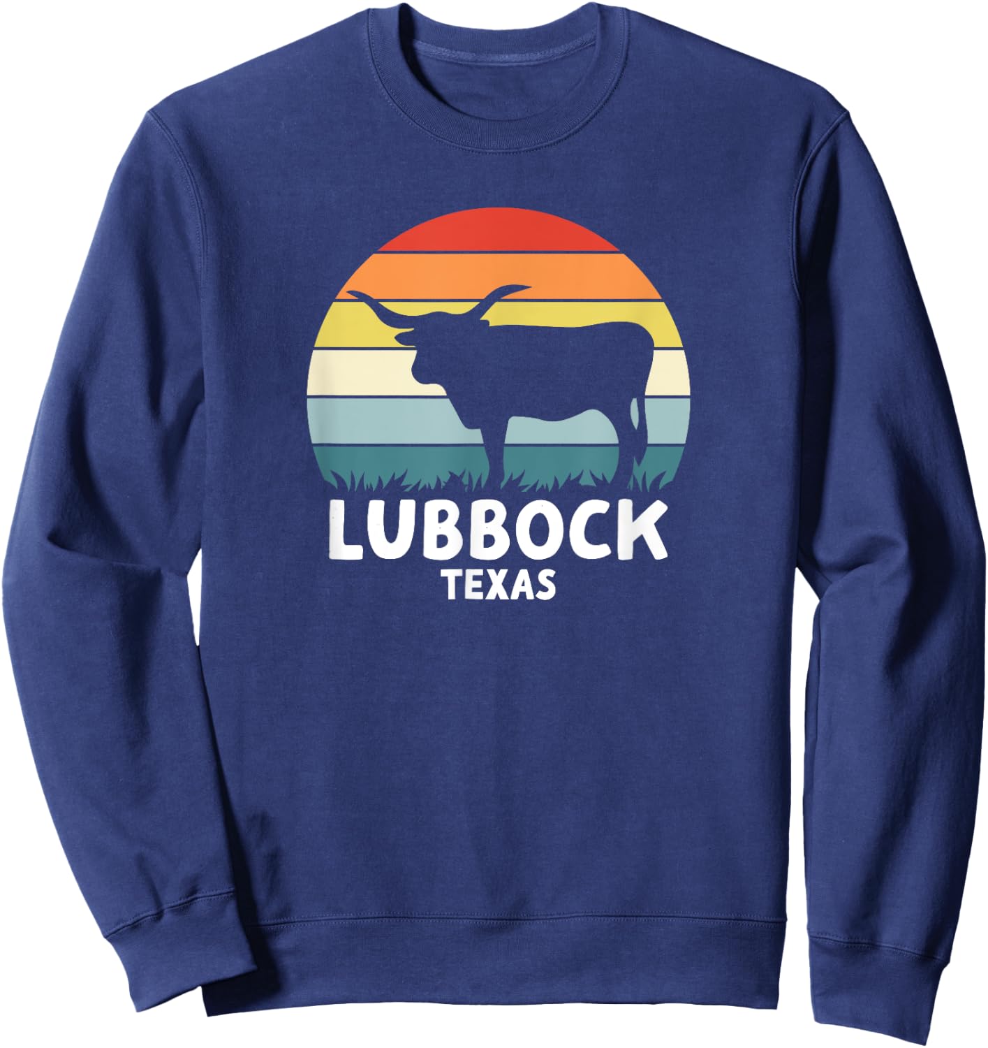 Lubbock Sweatshirt - Sweatshirt | Navy