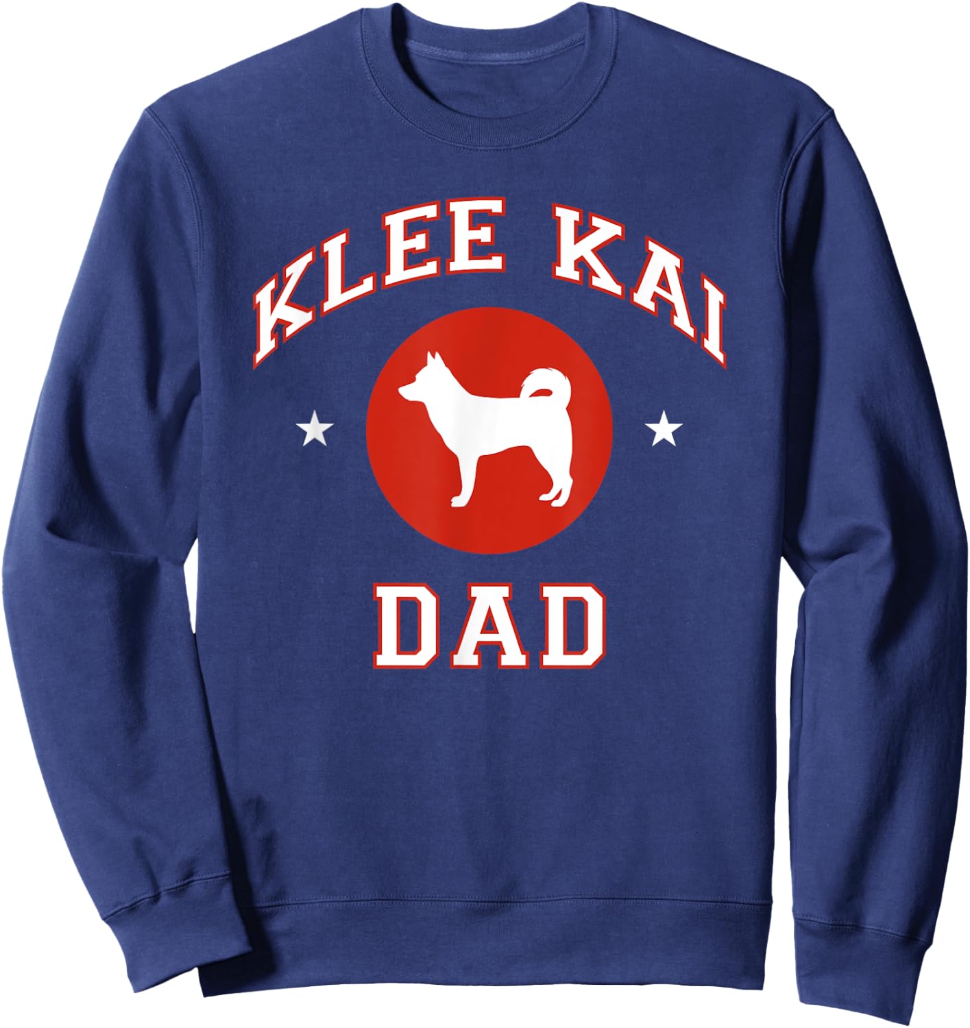 Alaskan Klee Kai Dad Sweatshirt - Sweatshirt | Navy