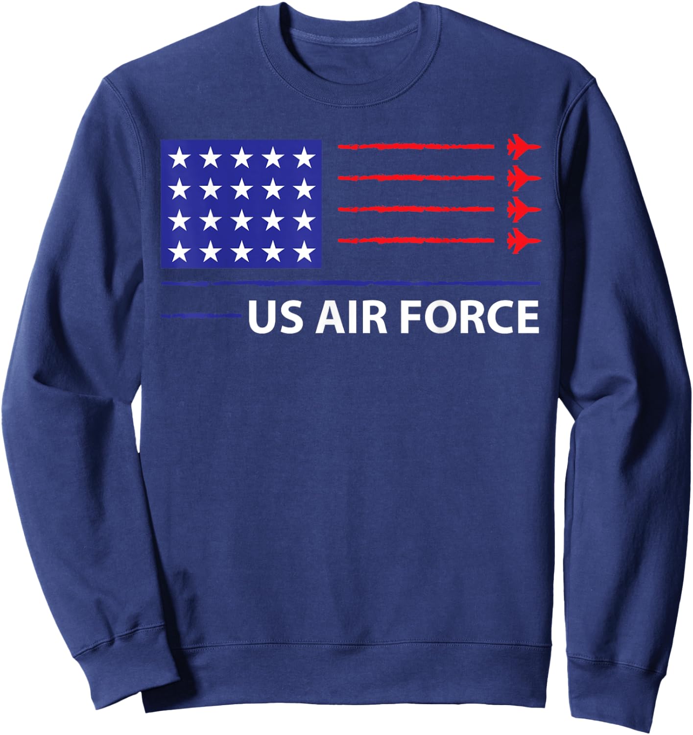 US Air Force, USAF, Air Force Veterans Sweatshirt - Sweatshirt | Navy