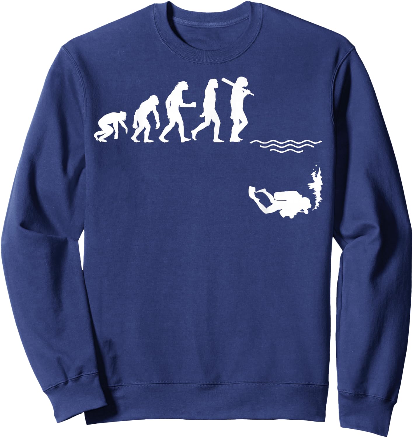 Funny Scuba Diving Women Professional Scuba Diver Sweatshirt - Sweatshirt | Navy