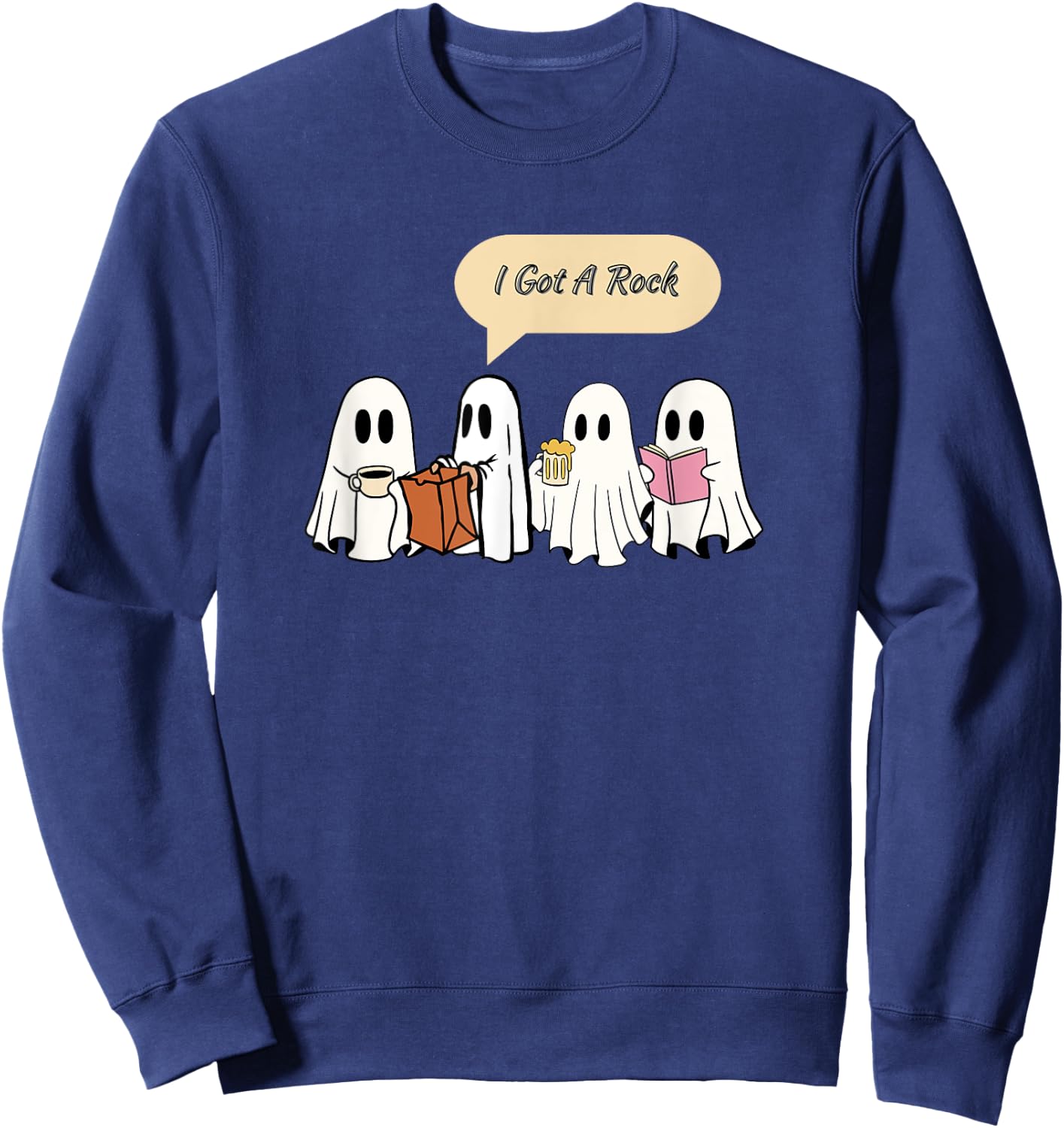 I Got A Rock Shirt Sweatshirt - Sweatshirt | Navy