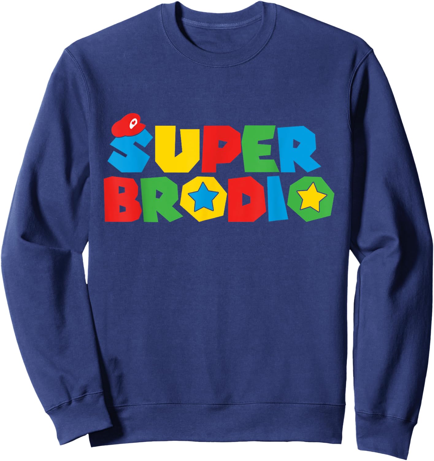 Ultimate Gaming Bro: Comedic Brother Family Matching Sweatshirt - Sweatshirt | Navy