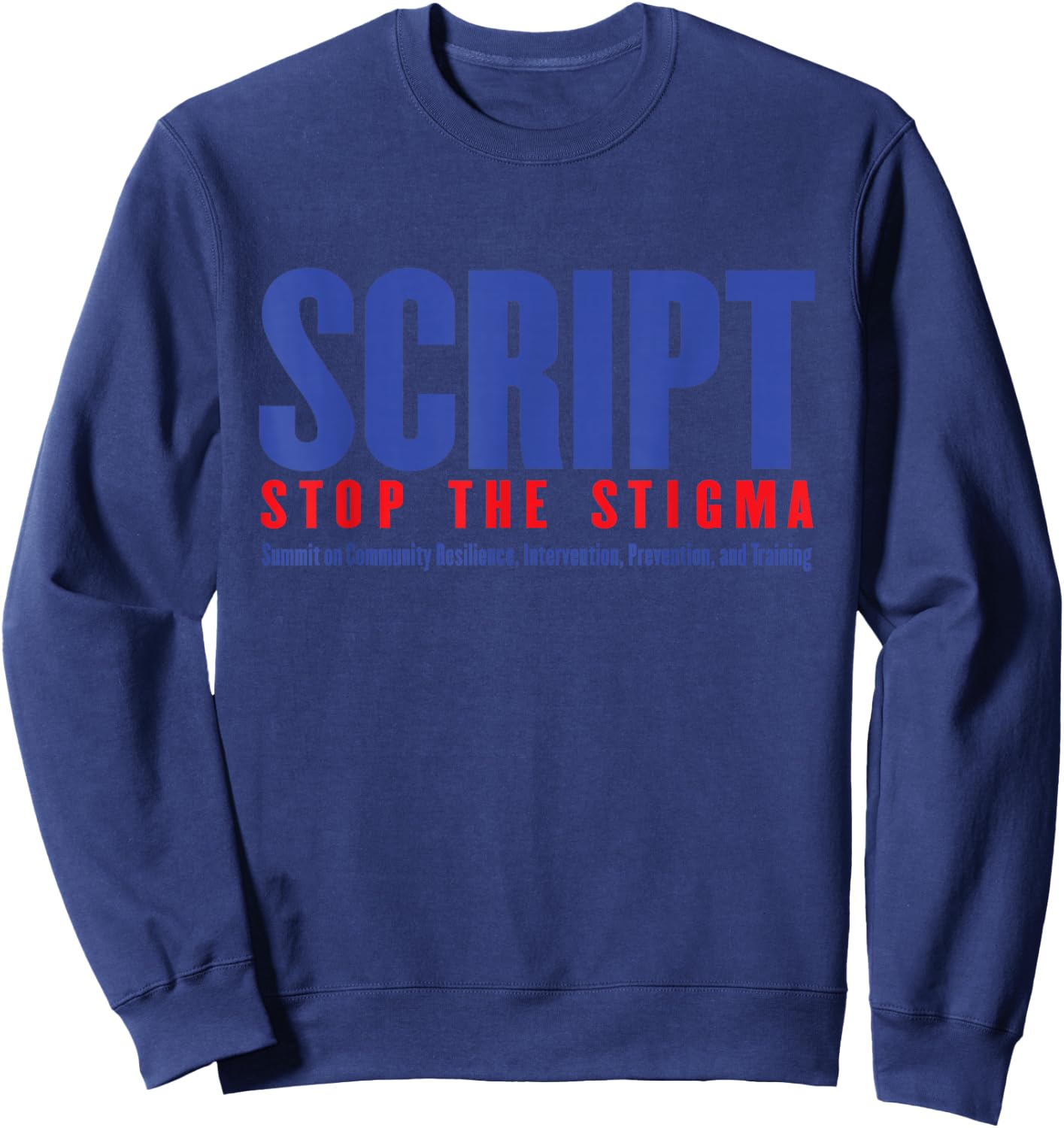 Script Sweatshirt - Sweatshirt | Navy