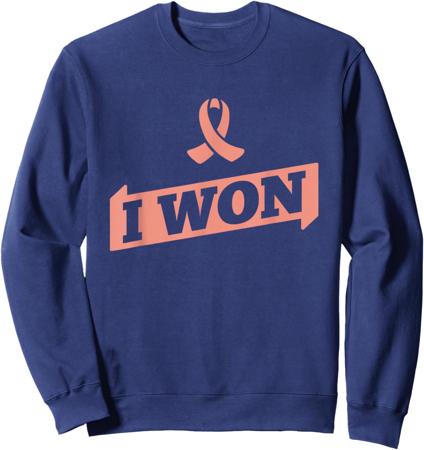 Endometrial Cancer Survivor Sweatshirt - Sweatshirt | Navy