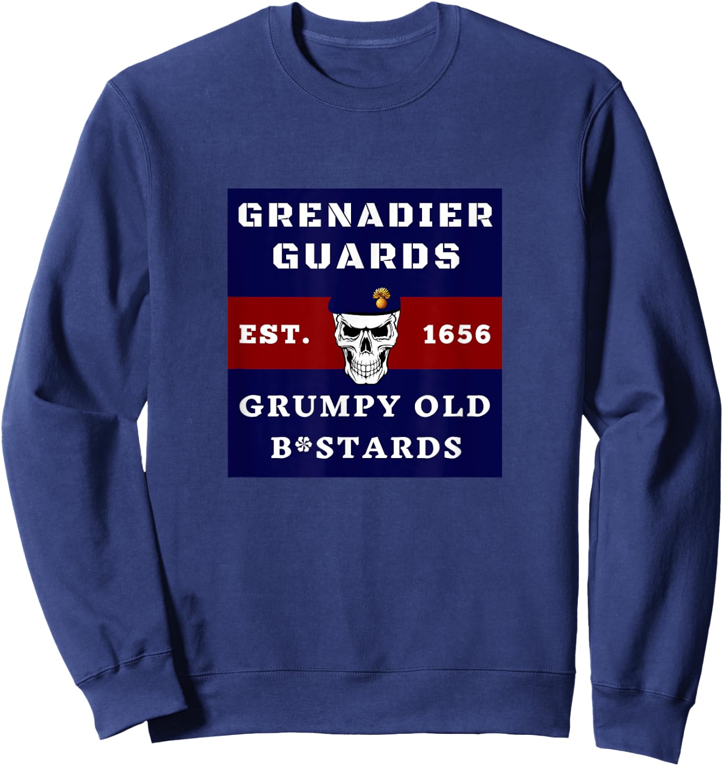 The Grenadier Guards. British Army Regiment Sweatshirt - Sweatshirt | Navy