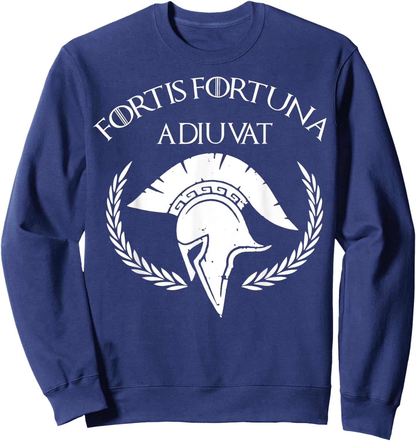 Fortis Fortuna Adiuvat, Latin Sweatshirt - Sweatshirt | Navy