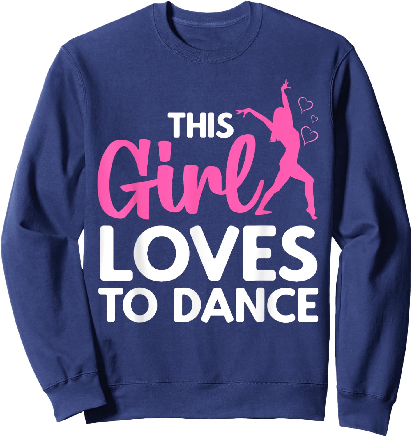 Cool Dance Girls Hip Hop Dancing Breakdance Coach Sweatshirt - Sweatshirt | Navy
