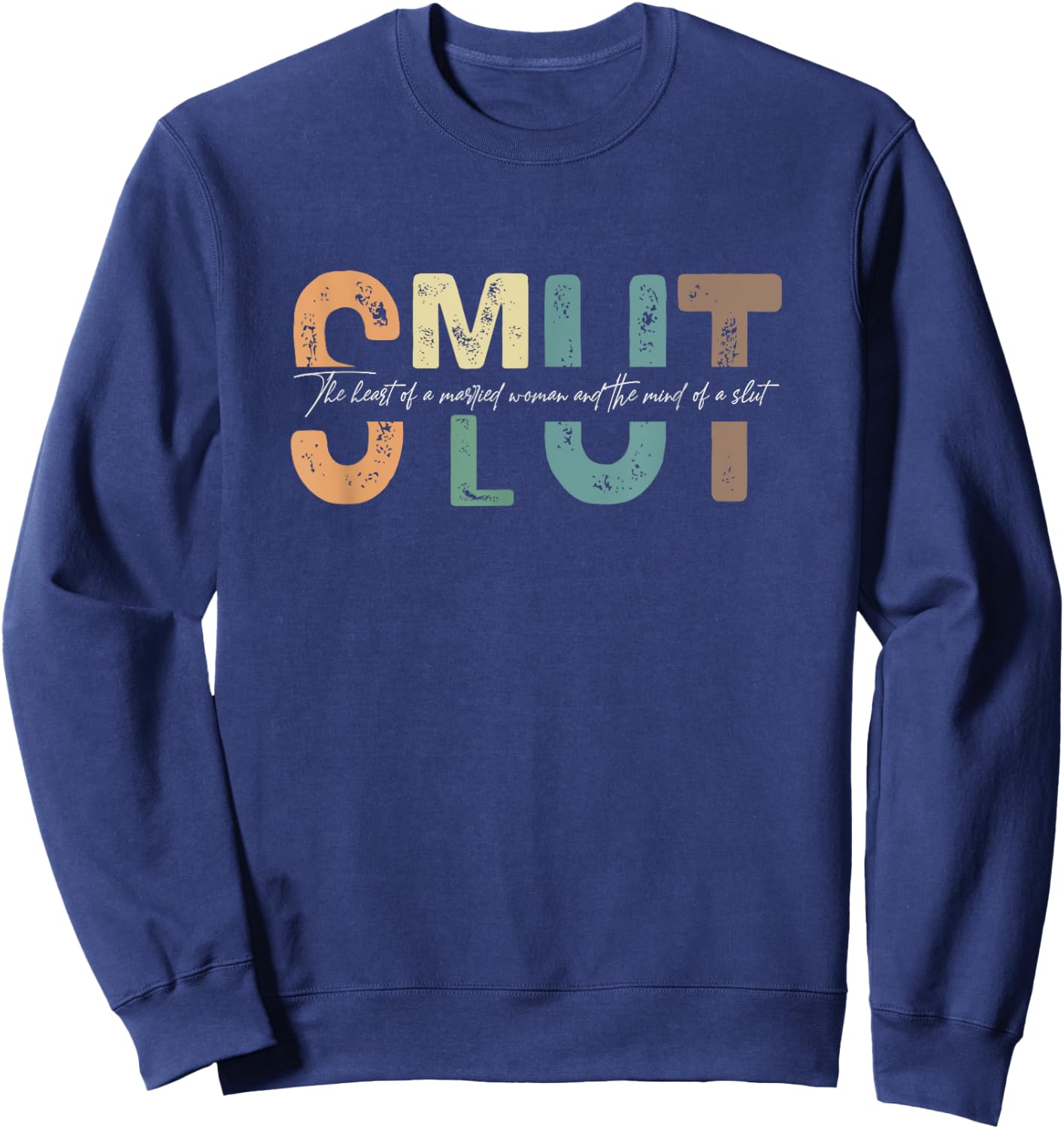 Smut Book Funny Smutty Book Reading Spicy Book Dark Romance Sweatshirt - Sweatshirt | Navy