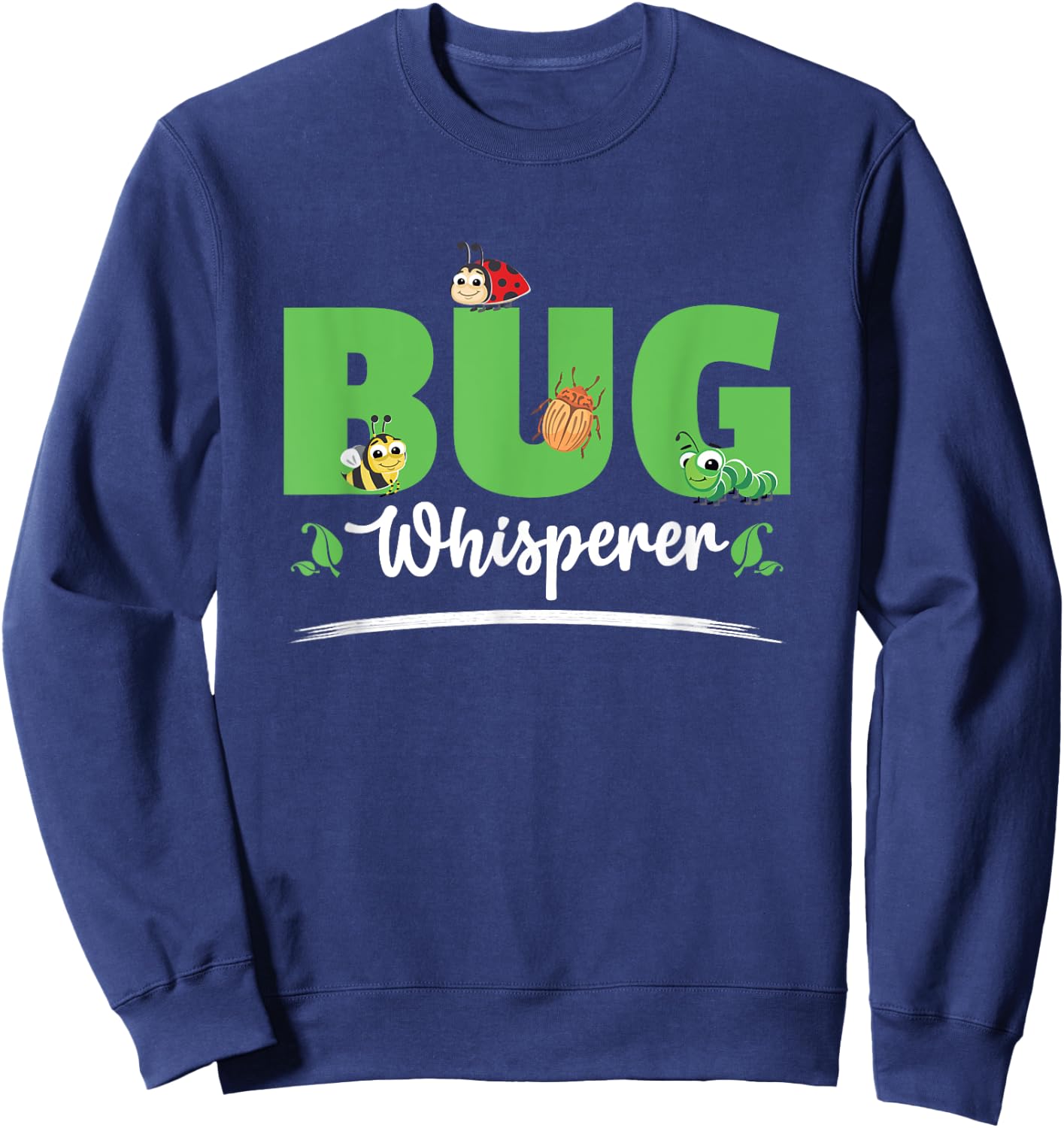 Collector Bug Catcher Bug Hunter Sweatshirt - Sweatshirt | Navy