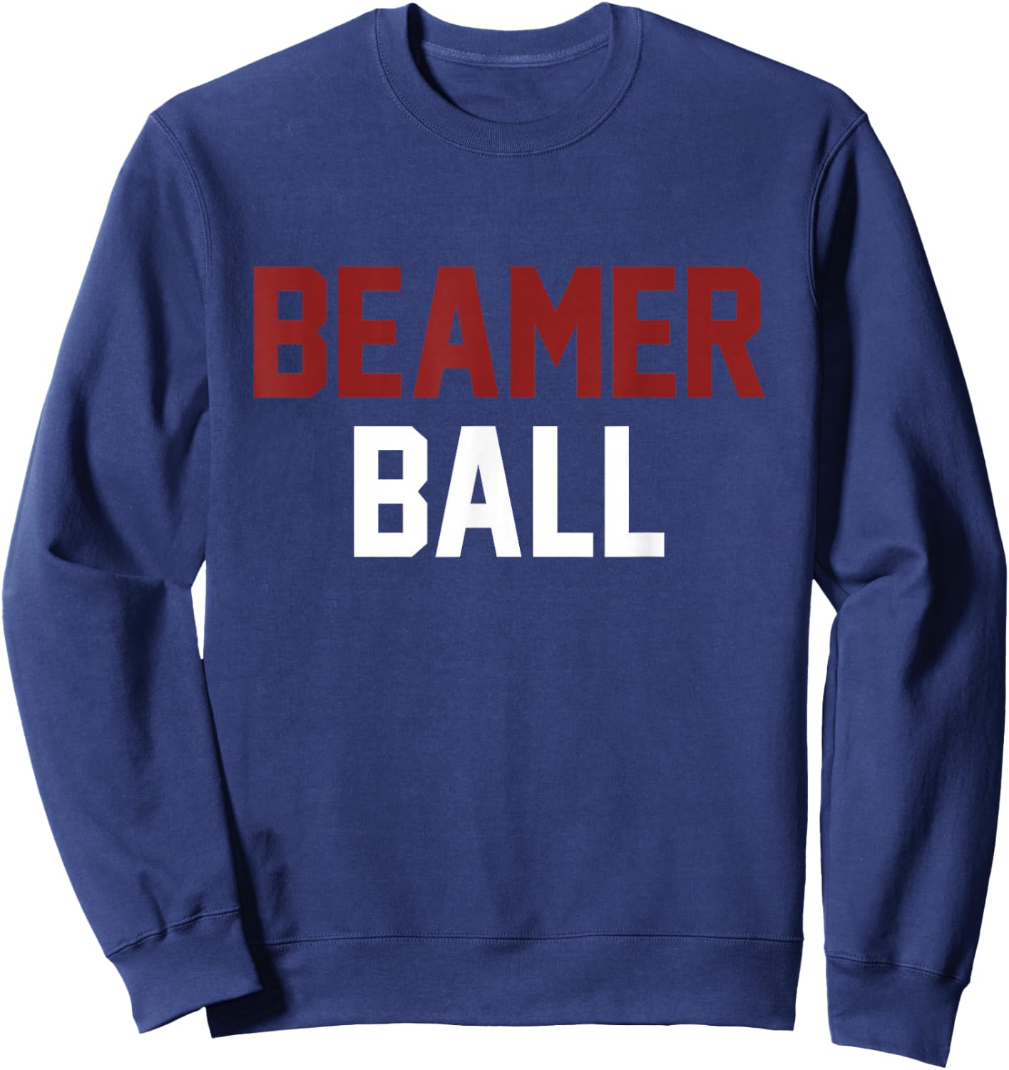 Sarcastic, Beamer Ball Sweatshirt - Sweatshirt | Navy